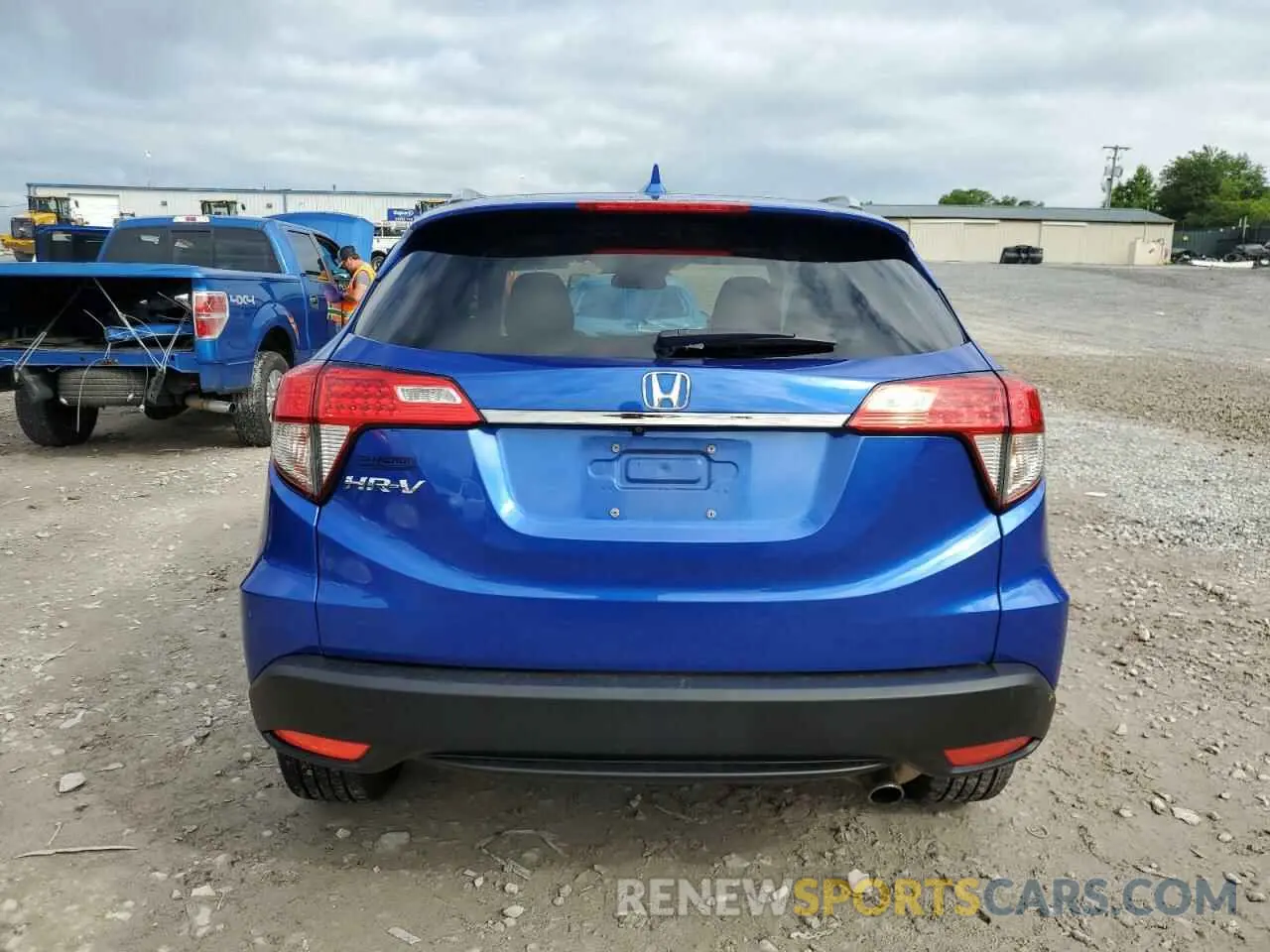 6 Фотография поврежденного автомобиля 3CZRU5H58KM709097 HONDA HR-V 2019