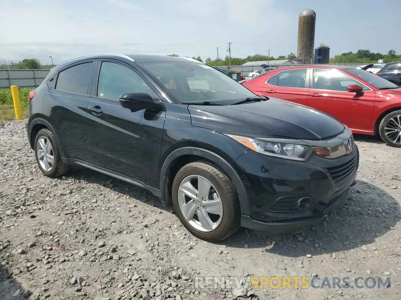 4 Фотография поврежденного автомобиля 3CZRU5H58KM711514 HONDA HR-V 2019