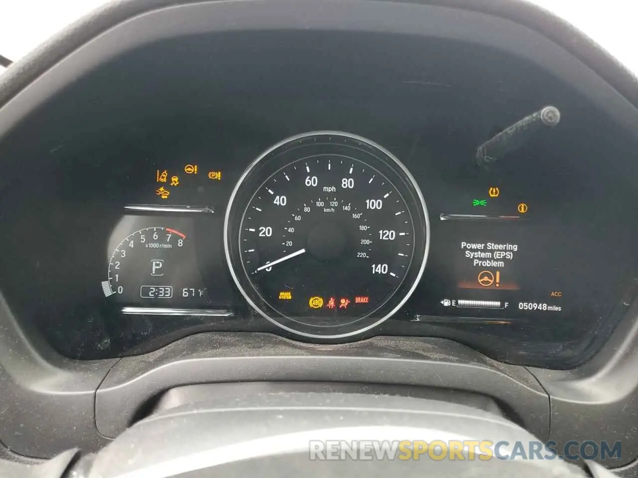 9 Фотография поврежденного автомобиля 3CZRU5H58KM728166 HONDA HR-V 2019
