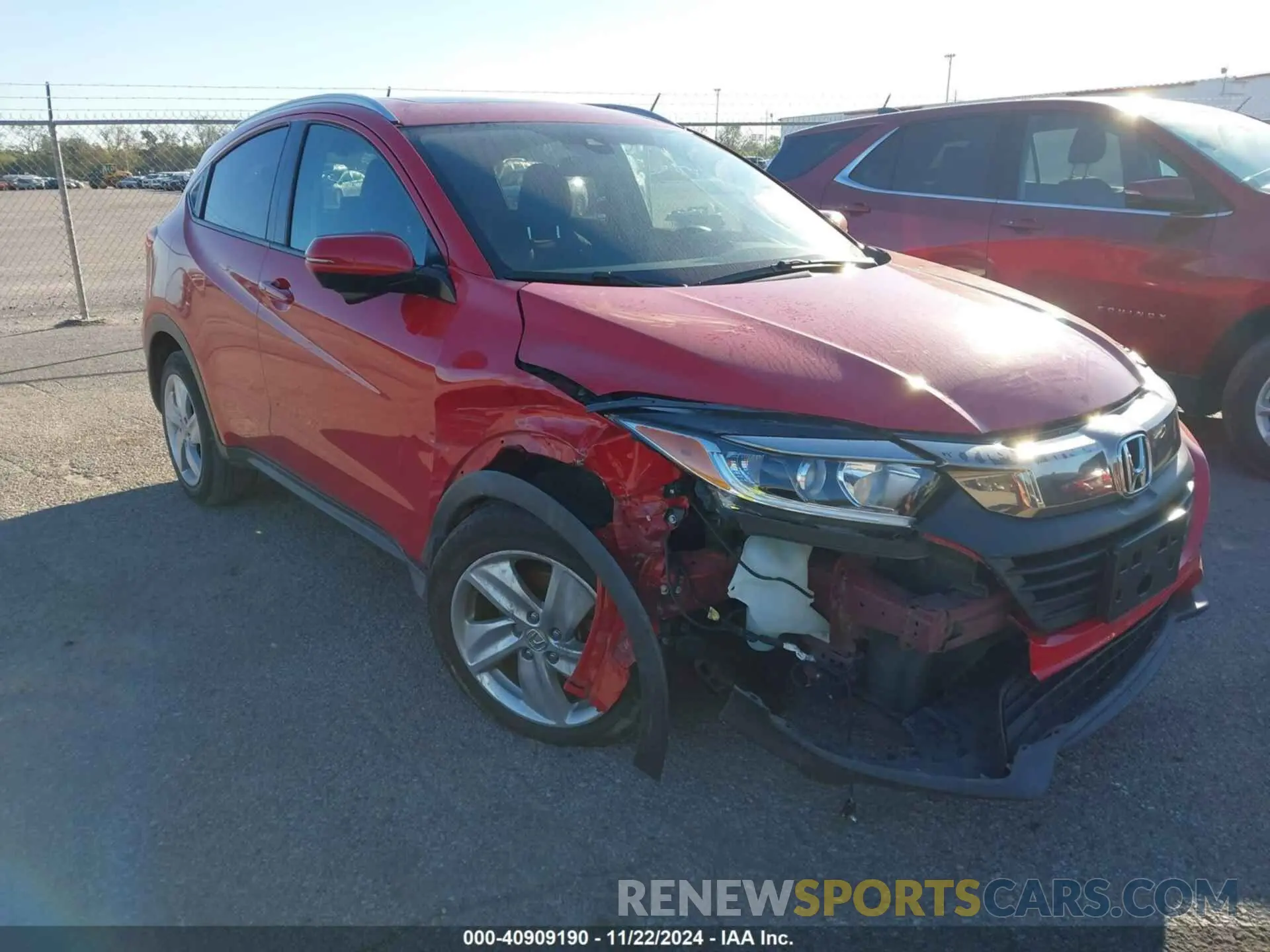 1 Фотография поврежденного автомобиля 3CZRU5H5XKM701213 HONDA HR-V 2019