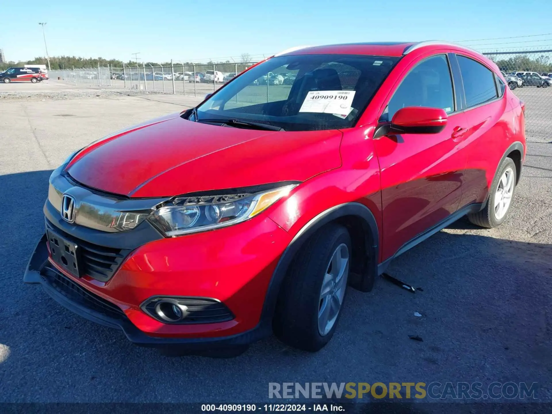 2 Фотография поврежденного автомобиля 3CZRU5H5XKM701213 HONDA HR-V 2019