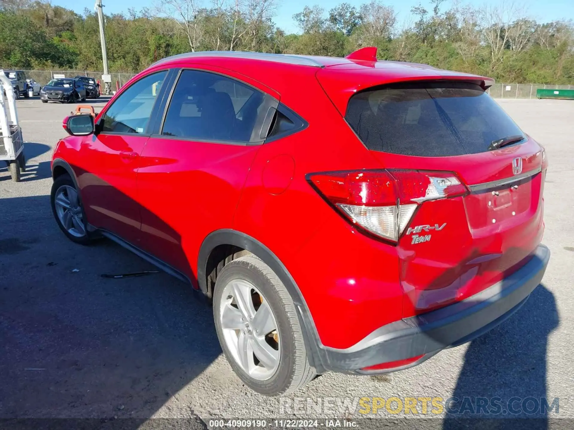 3 Фотография поврежденного автомобиля 3CZRU5H5XKM701213 HONDA HR-V 2019