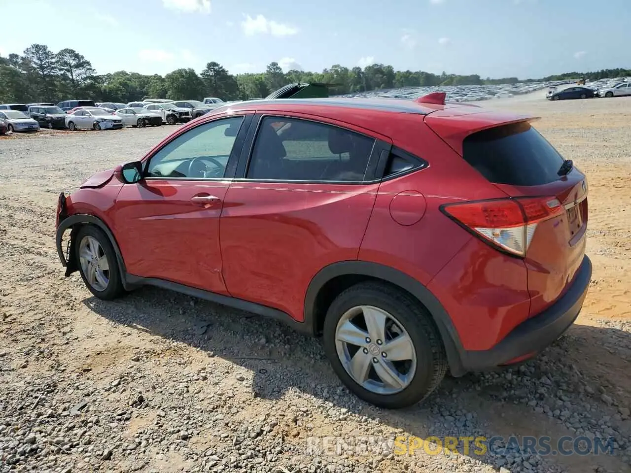 2 Photograph of a damaged car 3CZRU5H70KM700184 HONDA HR-V 2019