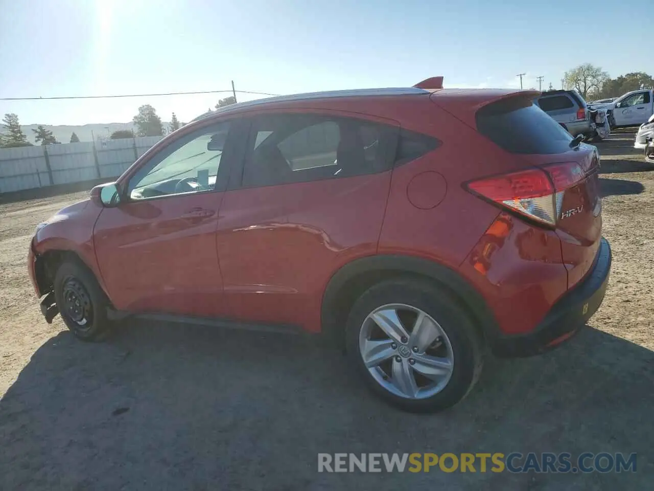 2 Photograph of a damaged car 3CZRU5H70KM715719 HONDA HR-V 2019