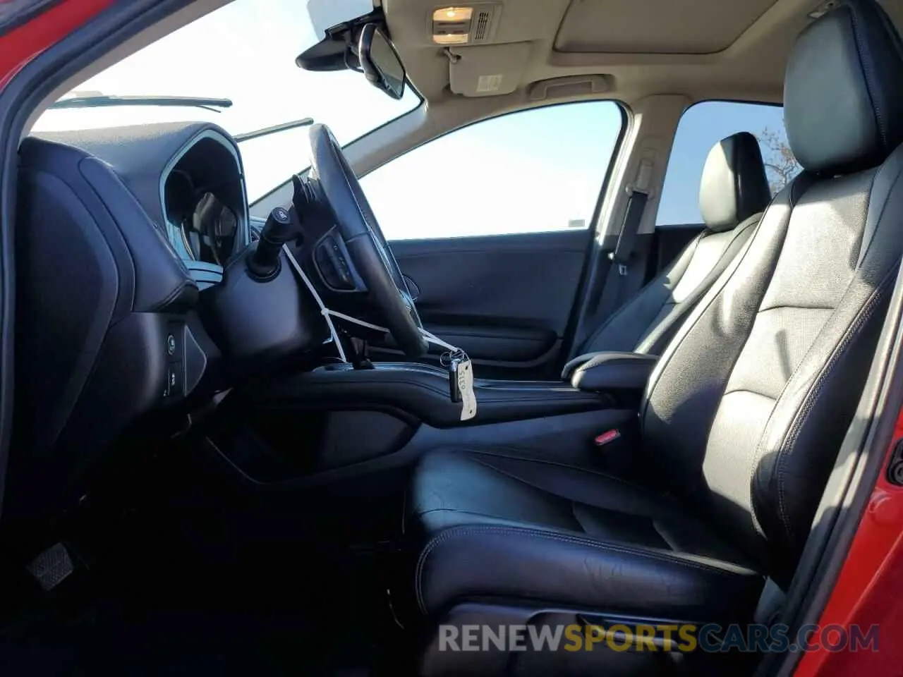 7 Photograph of a damaged car 3CZRU5H70KM715719 HONDA HR-V 2019