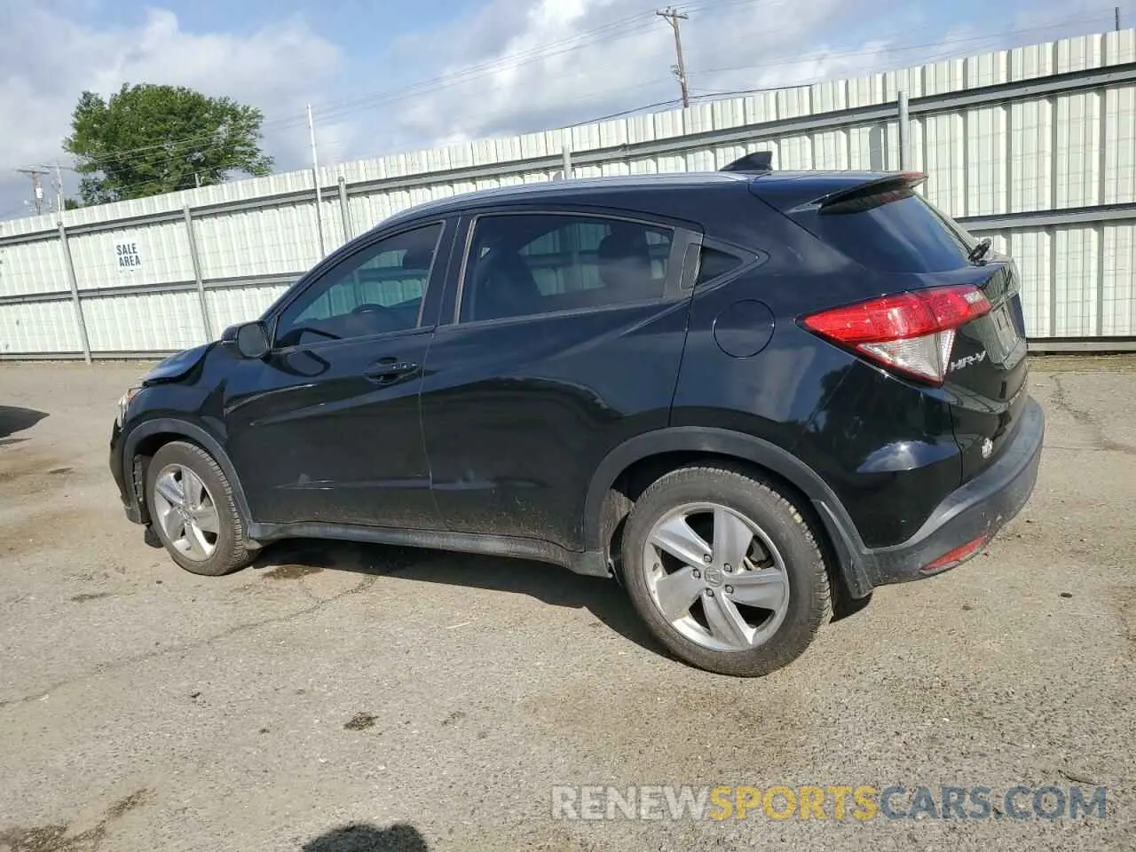2 Photograph of a damaged car 3CZRU5H74KM712564 HONDA HR-V 2019