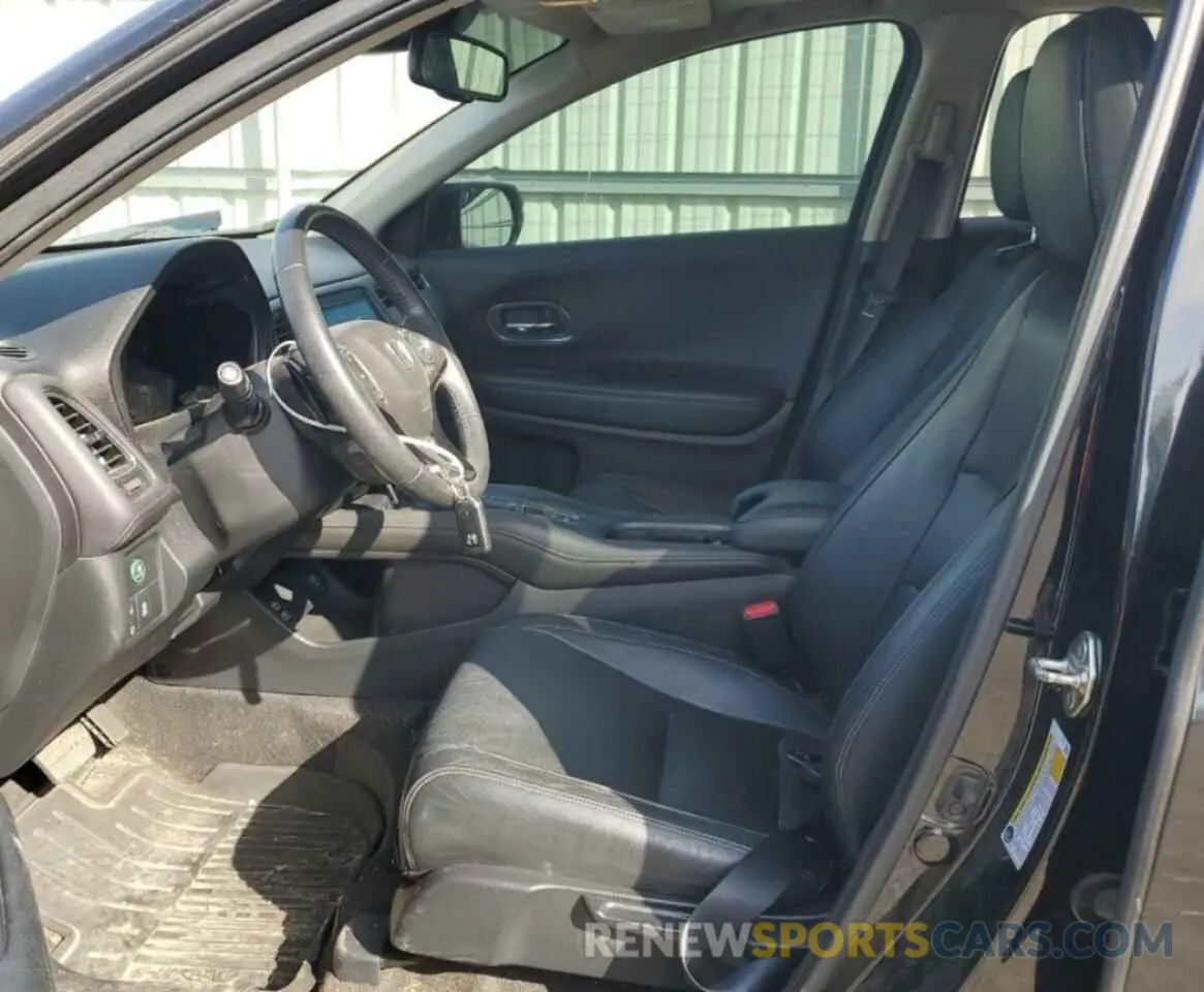 7 Photograph of a damaged car 3CZRU5H74KM712564 HONDA HR-V 2019