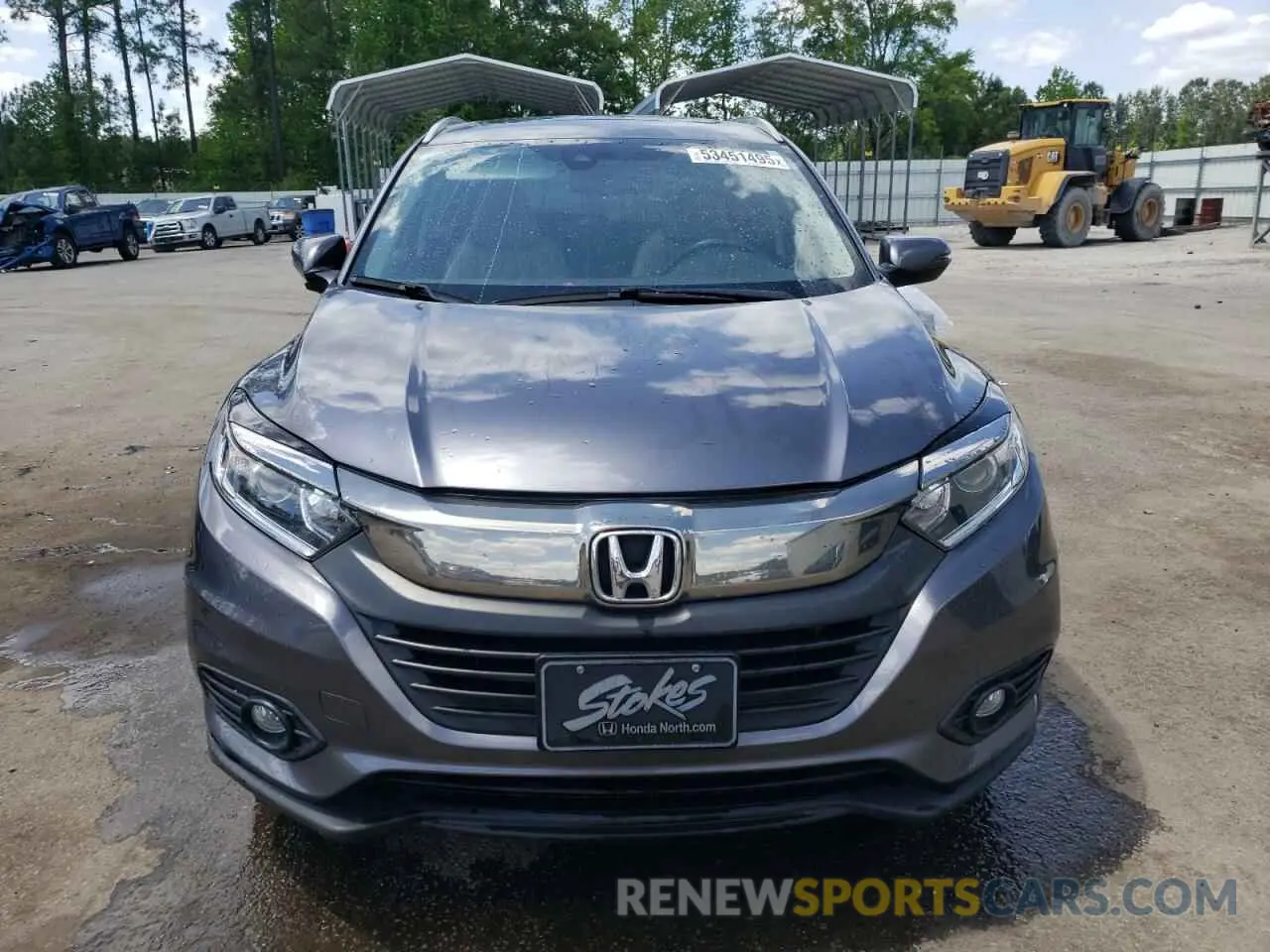 5 Photograph of a damaged car 3CZRU5H78KM705956 HONDA HR-V 2019