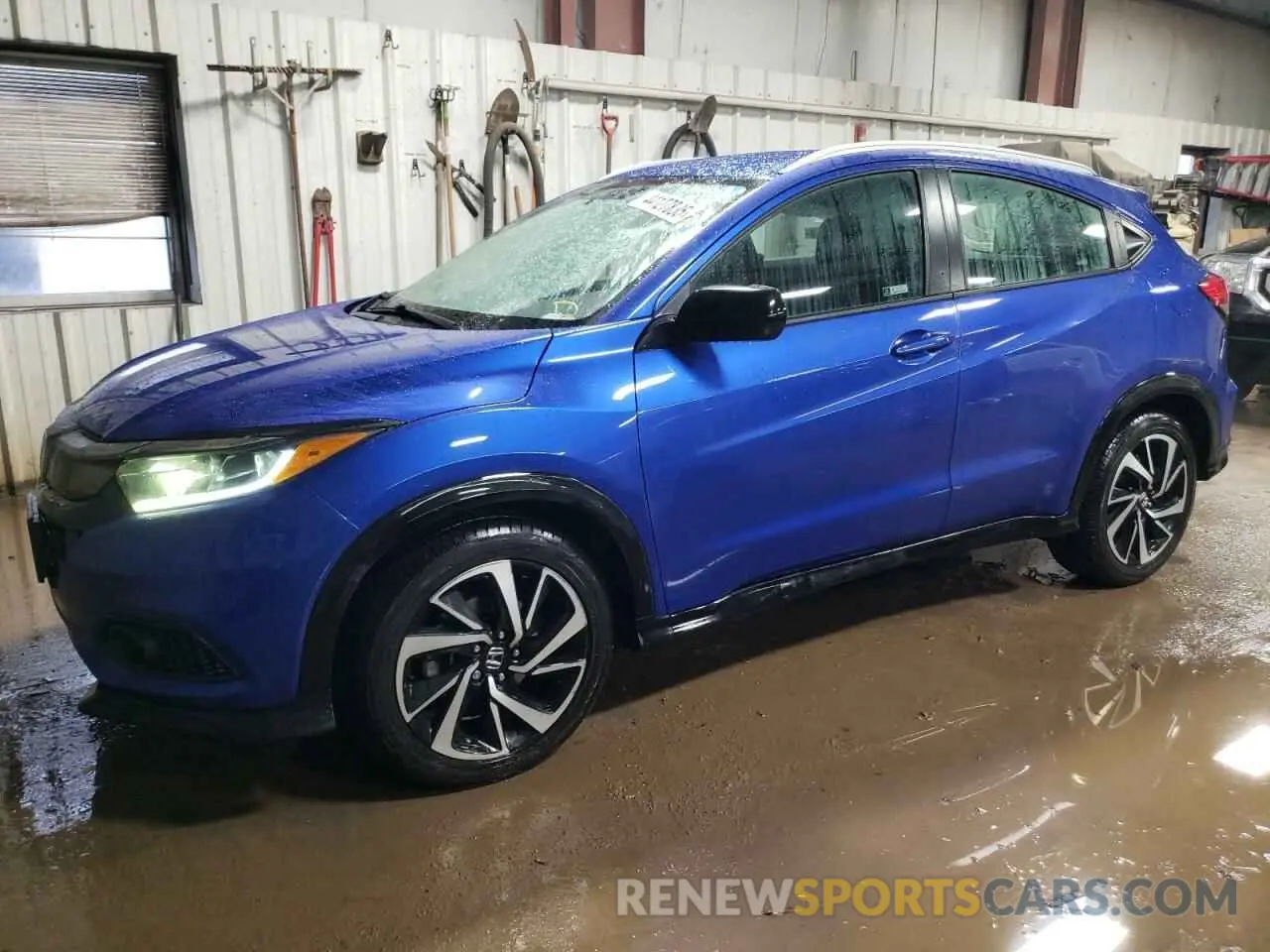 1 Photograph of a damaged car 3CZRU6H11KG714532 HONDA HR-V 2019