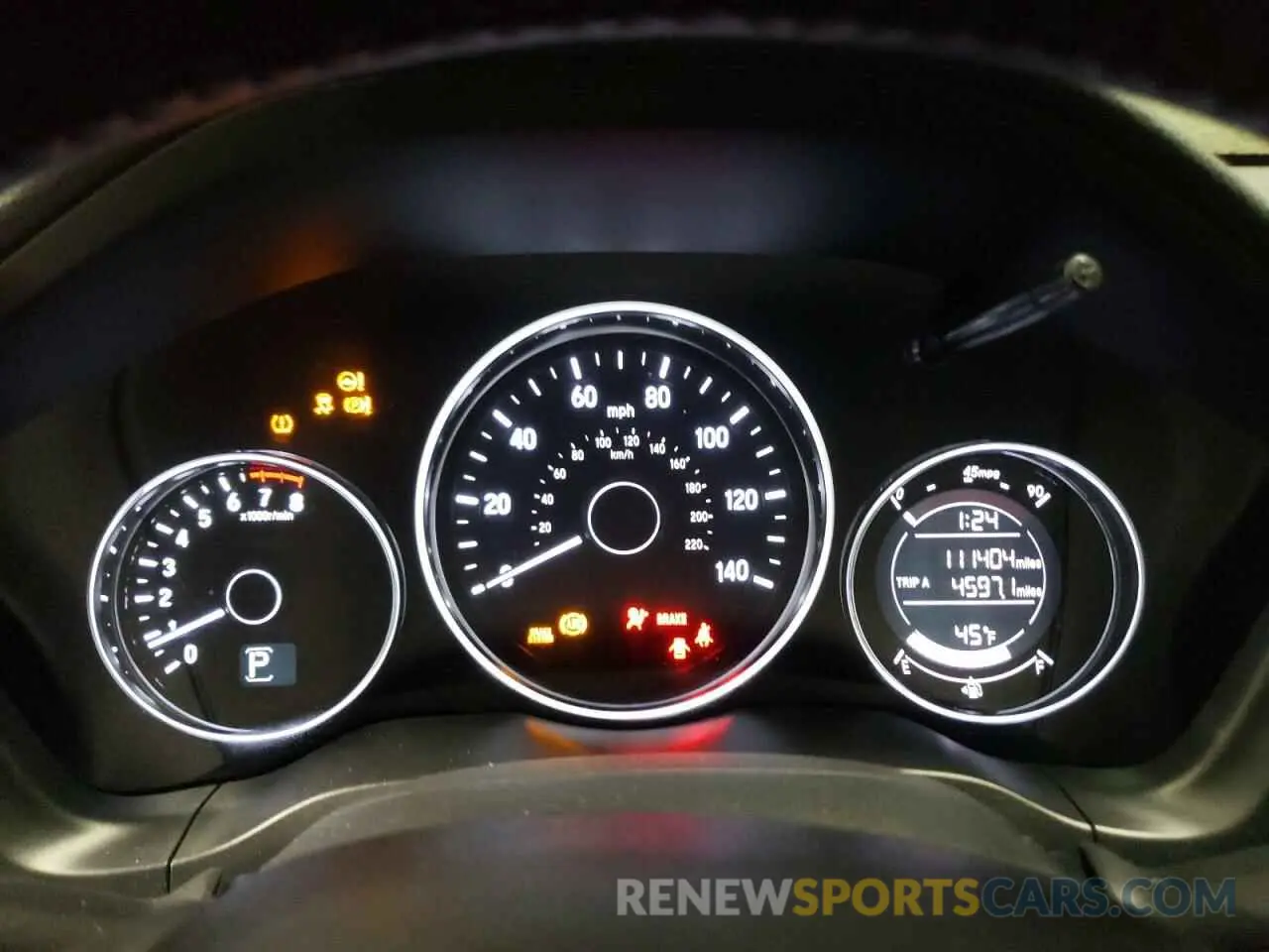 9 Photograph of a damaged car 3CZRU6H11KG714532 HONDA HR-V 2019