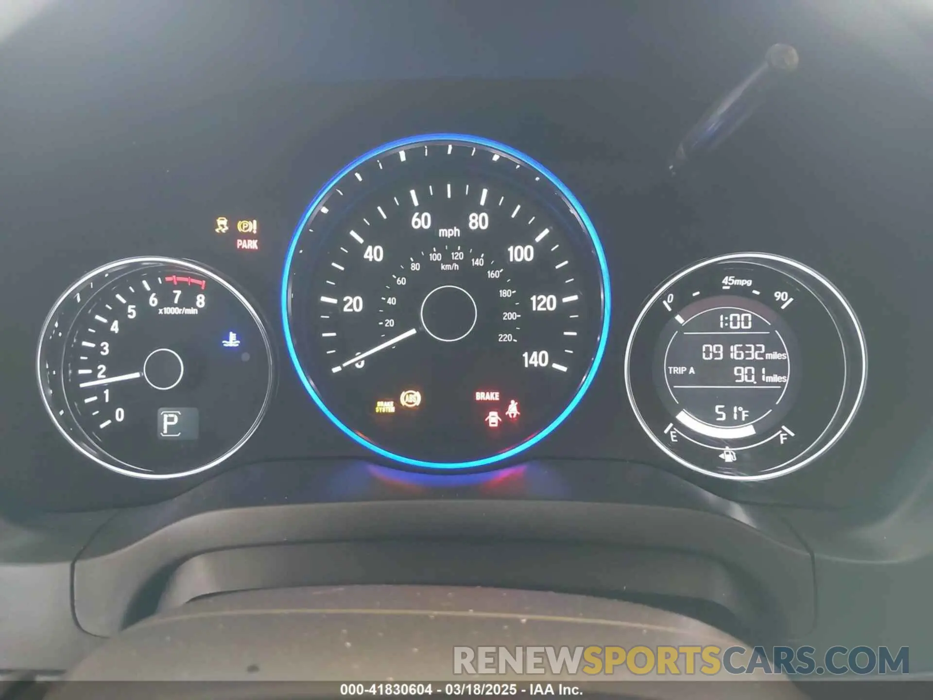 7 Photograph of a damaged car 3CZRU6H11KG723067 HONDA HR-V 2019