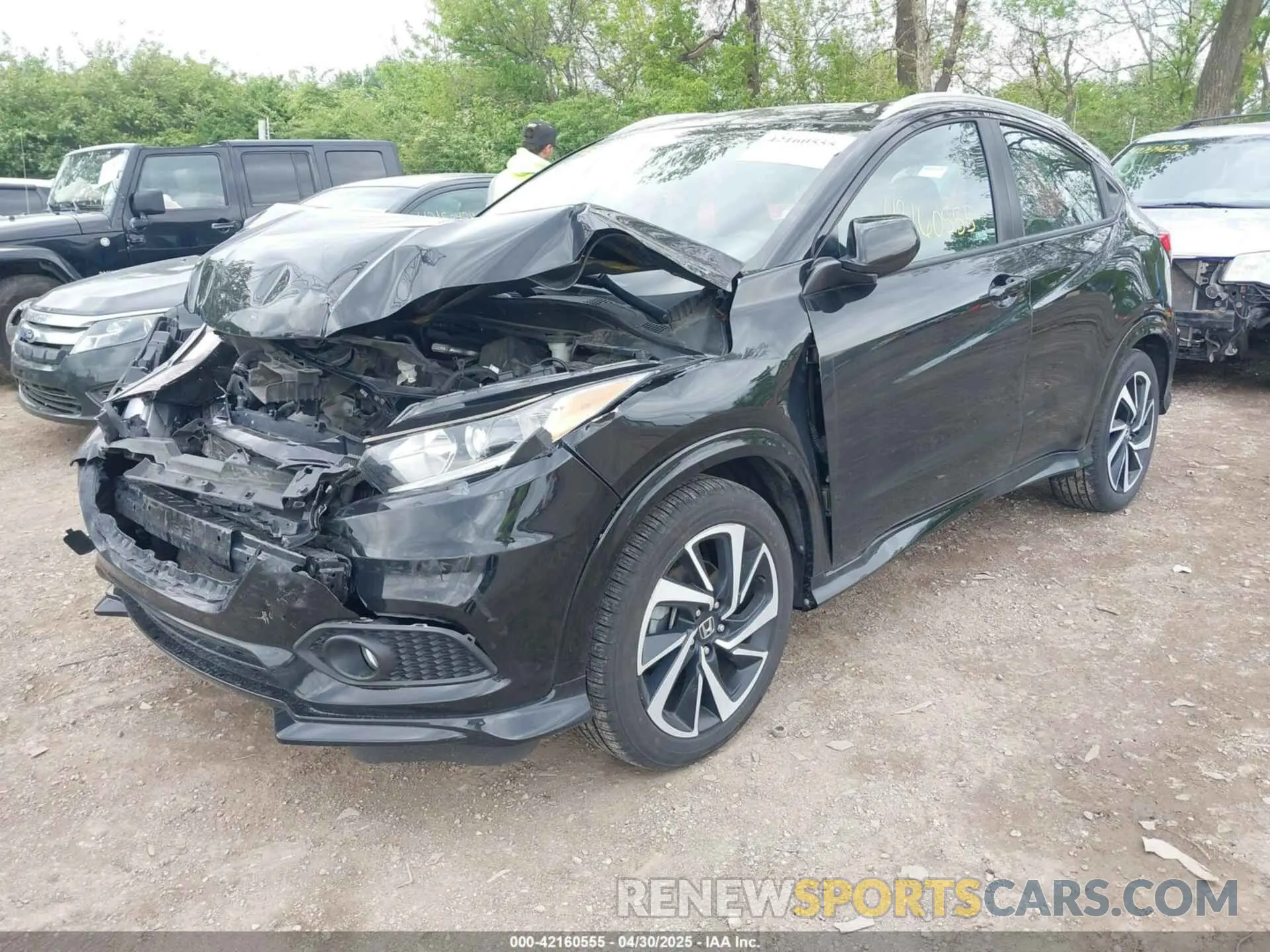 6 Фотография поврежденного автомобиля 3CZRU6H14KG732314 HONDA HR-V 2019
