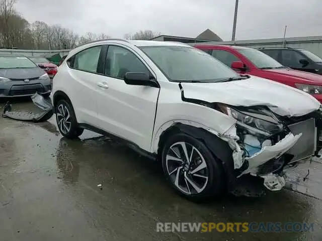 11 Photograph of a damaged car 3CZRU6H14KM705065 HONDA HR-V 2019