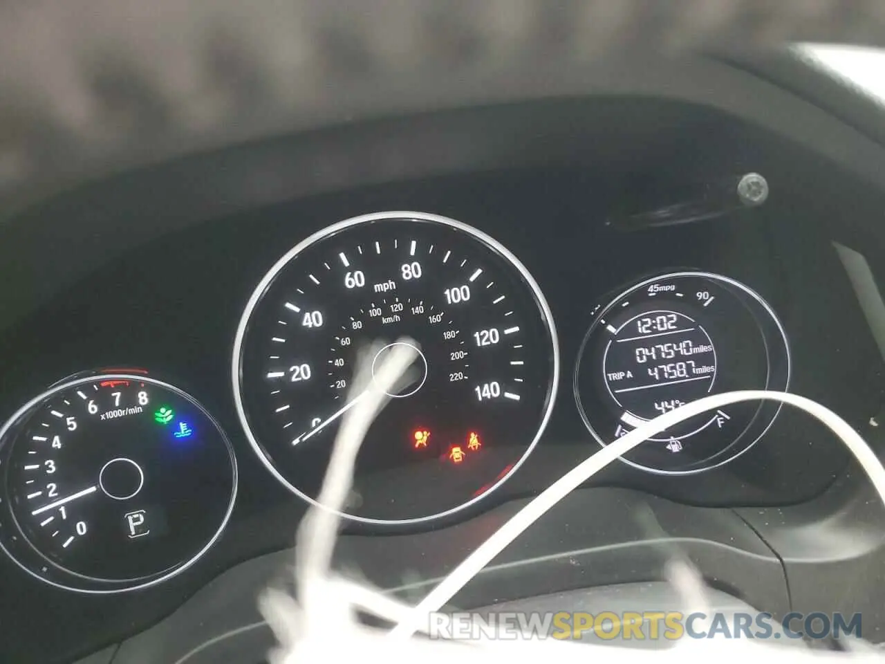 9 Photograph of a damaged car 3CZRU6H14KM705065 HONDA HR-V 2019