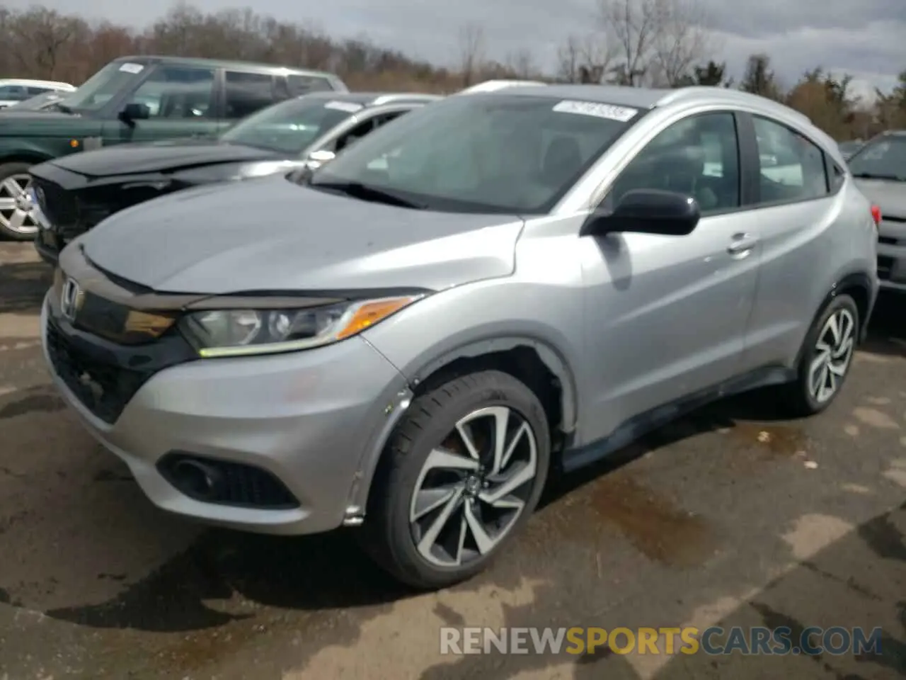 1 Photograph of a damaged car 3CZRU6H15KG707678 HONDA HR-V 2019
