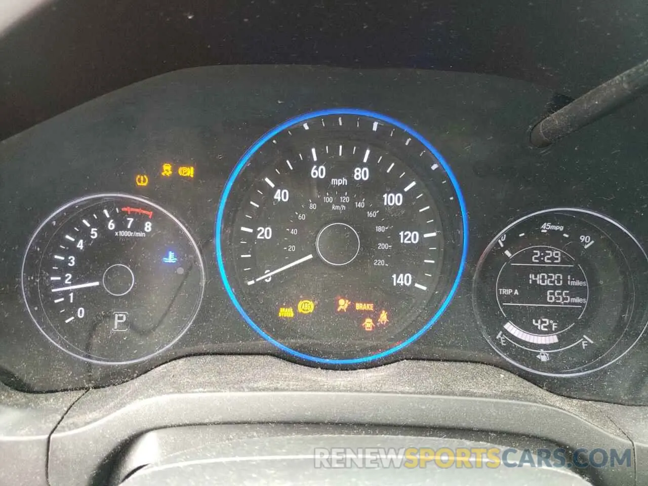 9 Photograph of a damaged car 3CZRU6H15KG707678 HONDA HR-V 2019