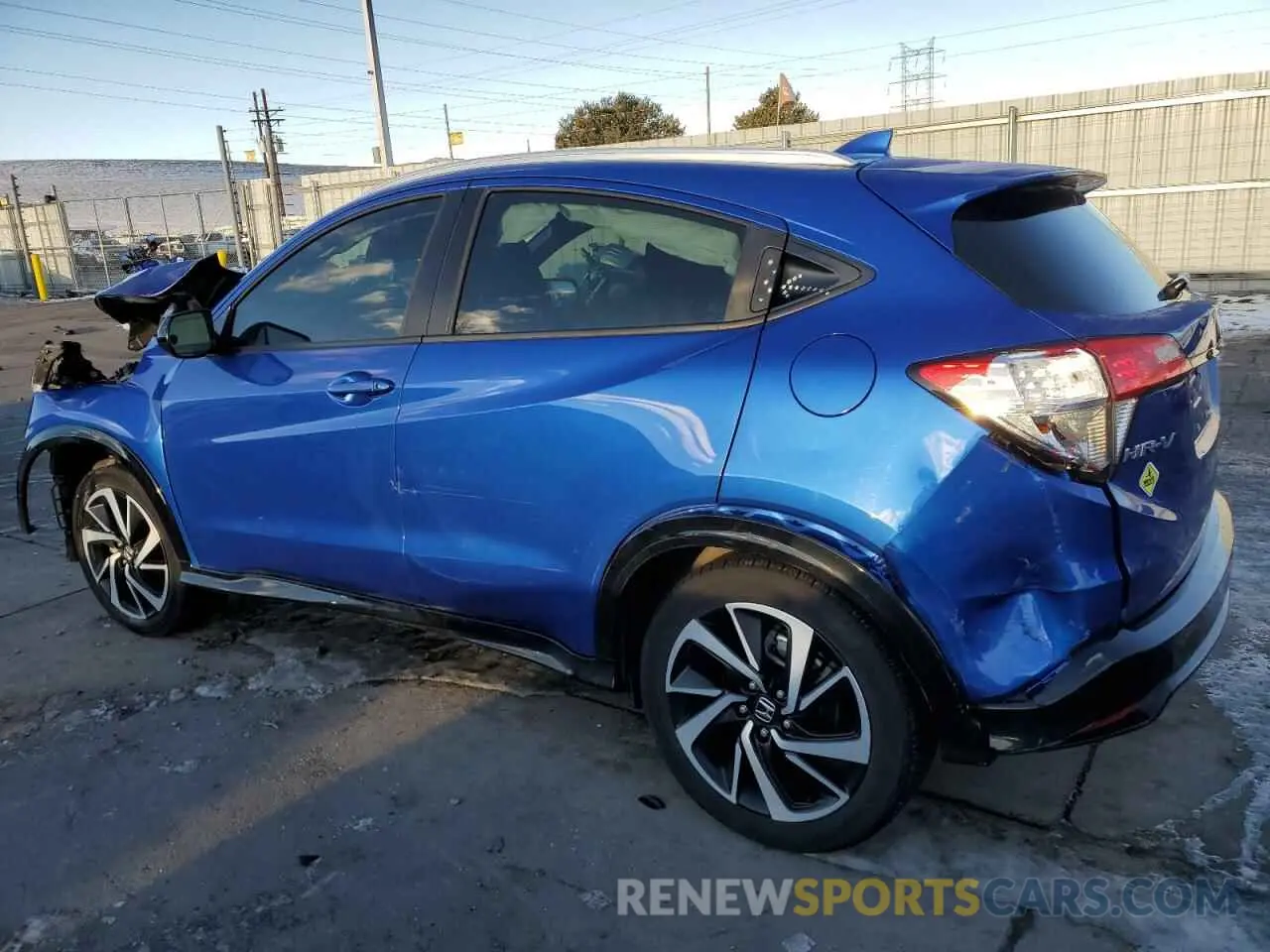 2 Photograph of a damaged car 3CZRU6H15KG718969 HONDA HR-V 2019