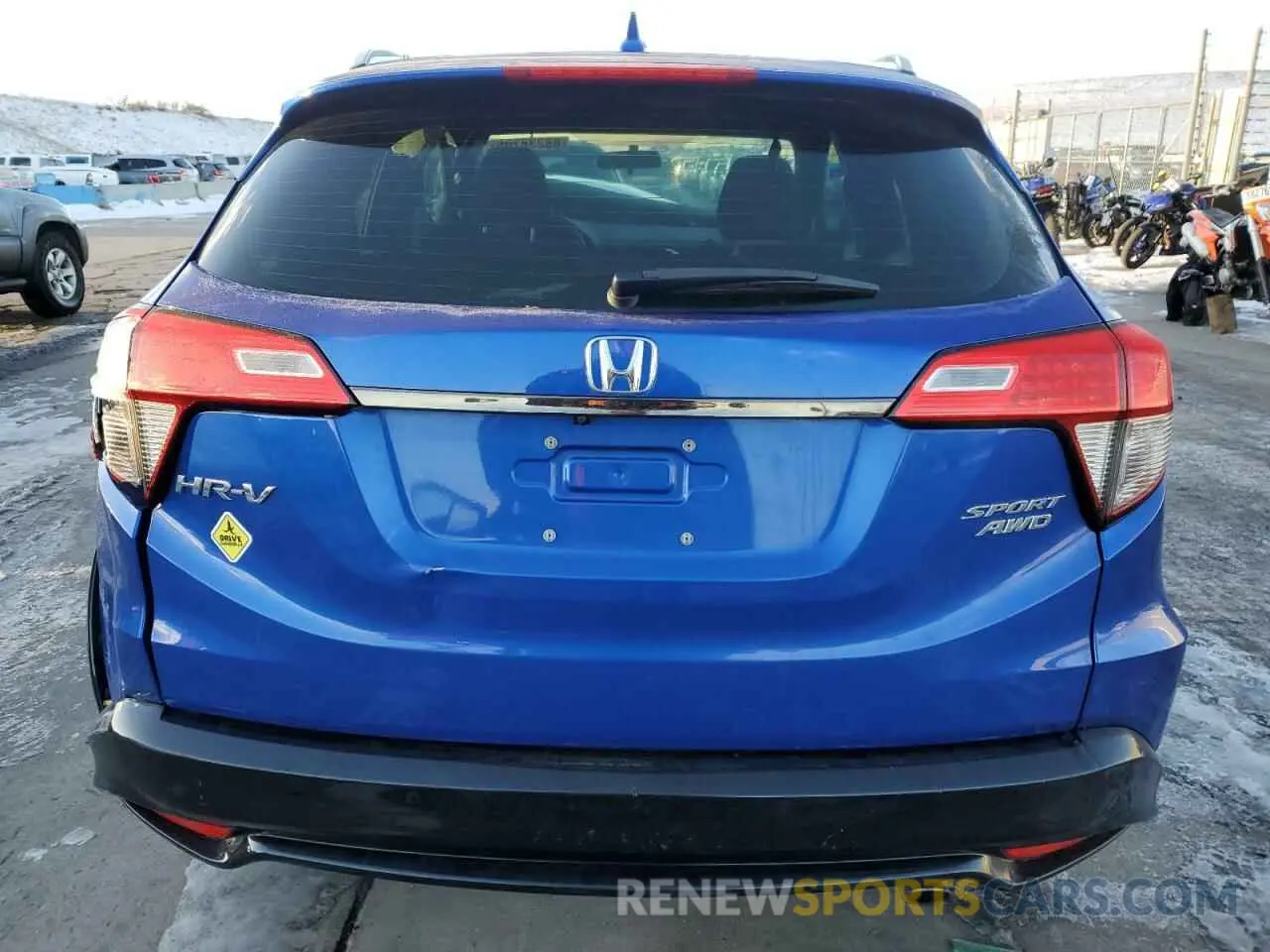 6 Photograph of a damaged car 3CZRU6H15KG718969 HONDA HR-V 2019