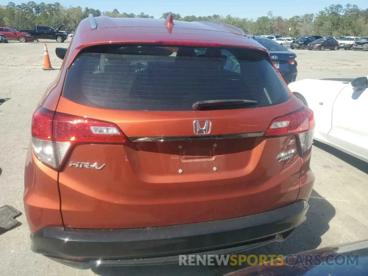 6 Photograph of a damaged car 3CZRU6H15KM707293 HONDA HR-V 2019