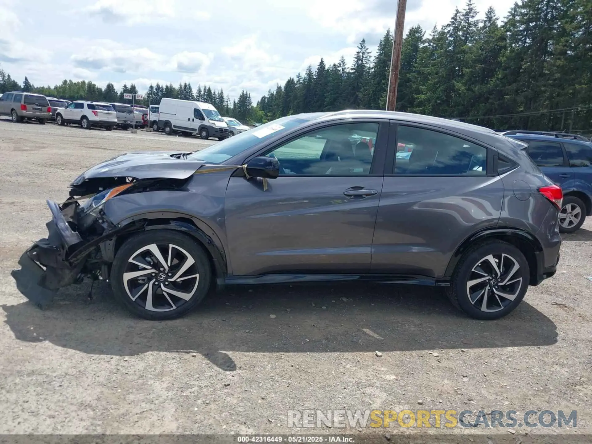 15 Фотография поврежденного автомобиля 3CZRU6H17KG711912 HONDA HR-V 2019