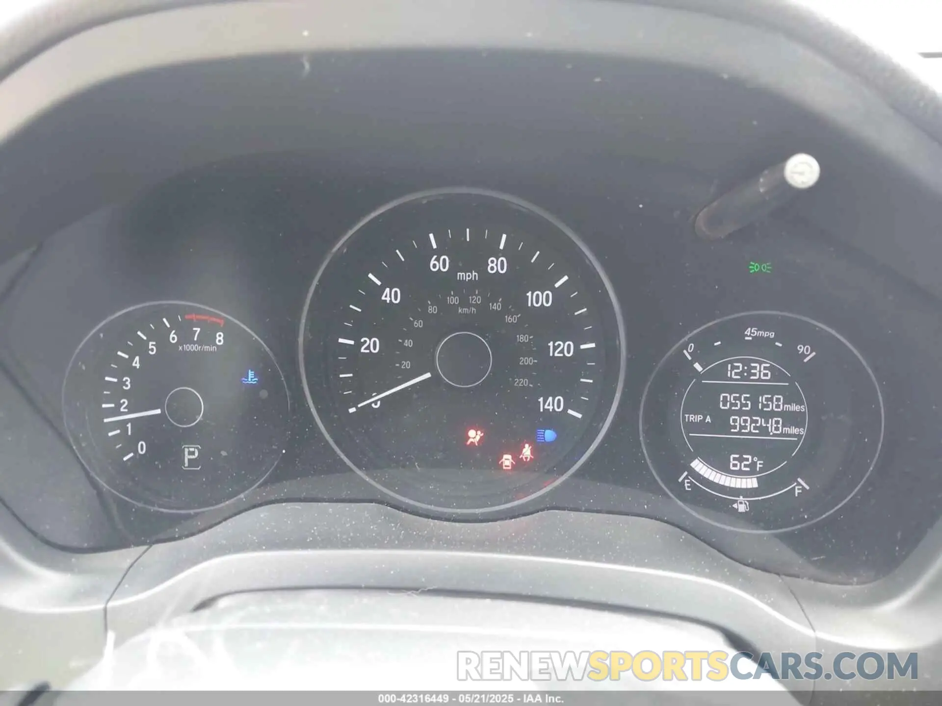 7 Фотография поврежденного автомобиля 3CZRU6H17KG711912 HONDA HR-V 2019