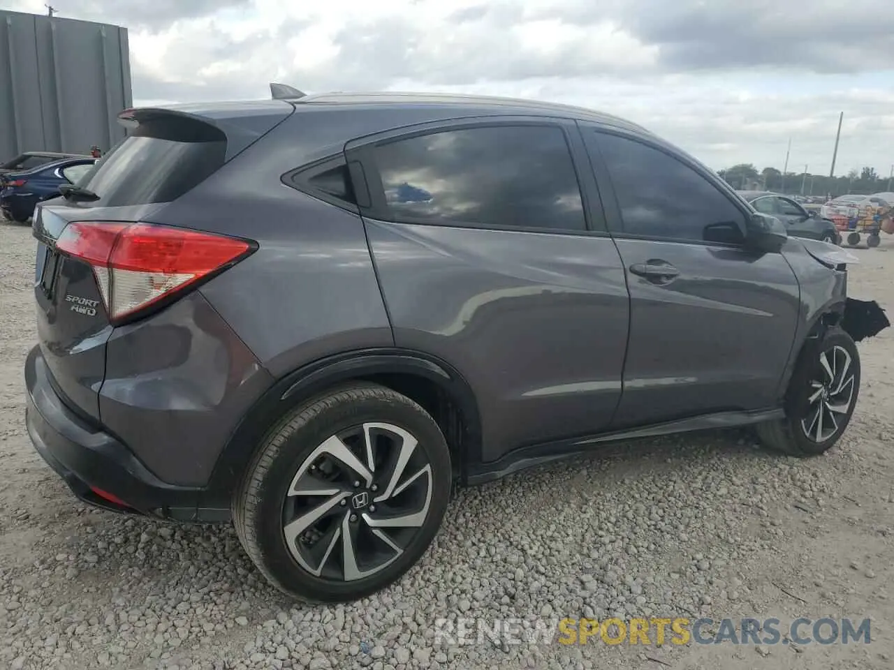 3 Фотография поврежденного автомобиля 3CZRU6H18KM729983 HONDA HR-V 2019