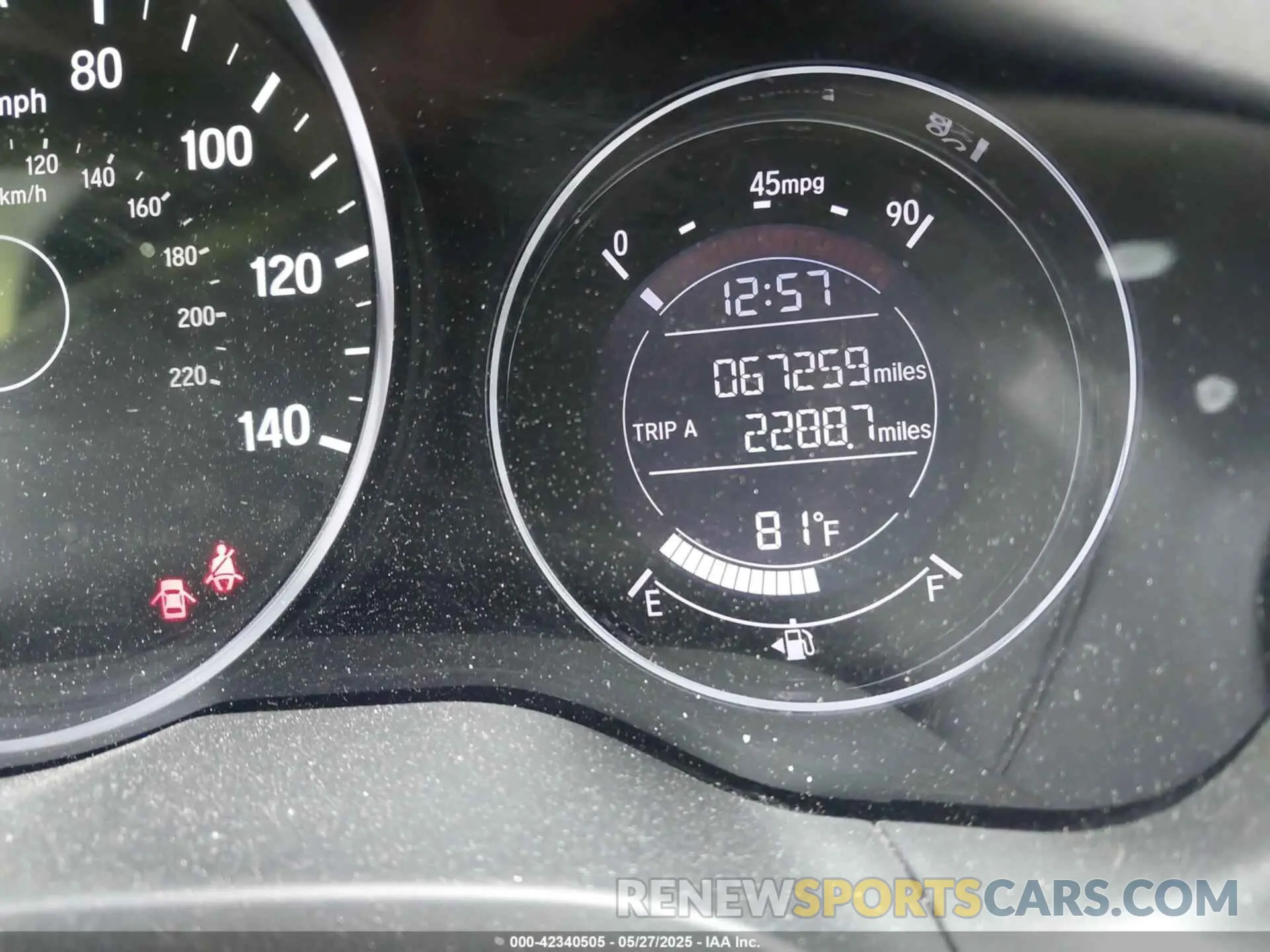 15 Photograph of a damaged car 3CZRU6H1XKM721030 HONDA HR-V 2019
