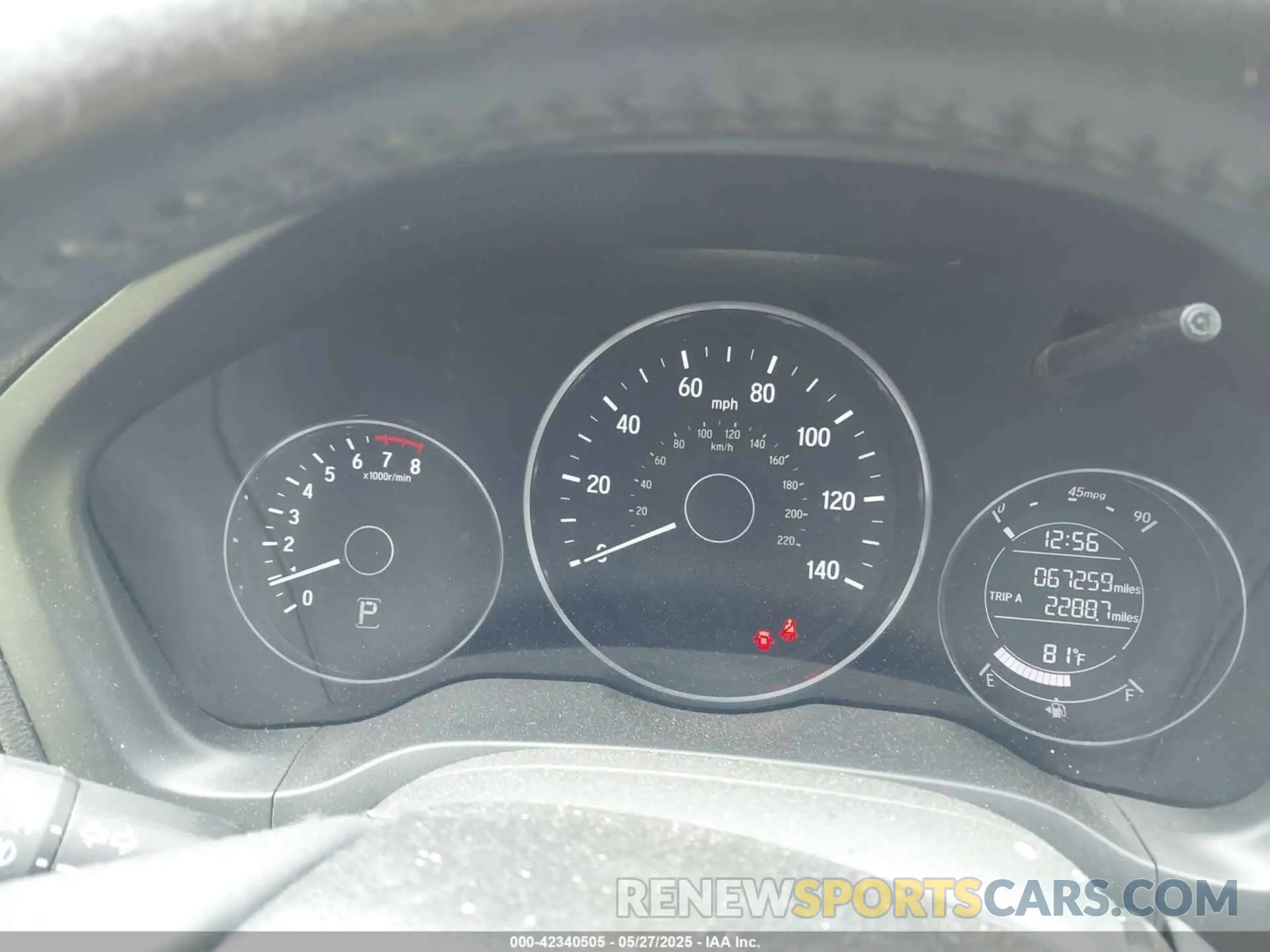 7 Photograph of a damaged car 3CZRU6H1XKM721030 HONDA HR-V 2019