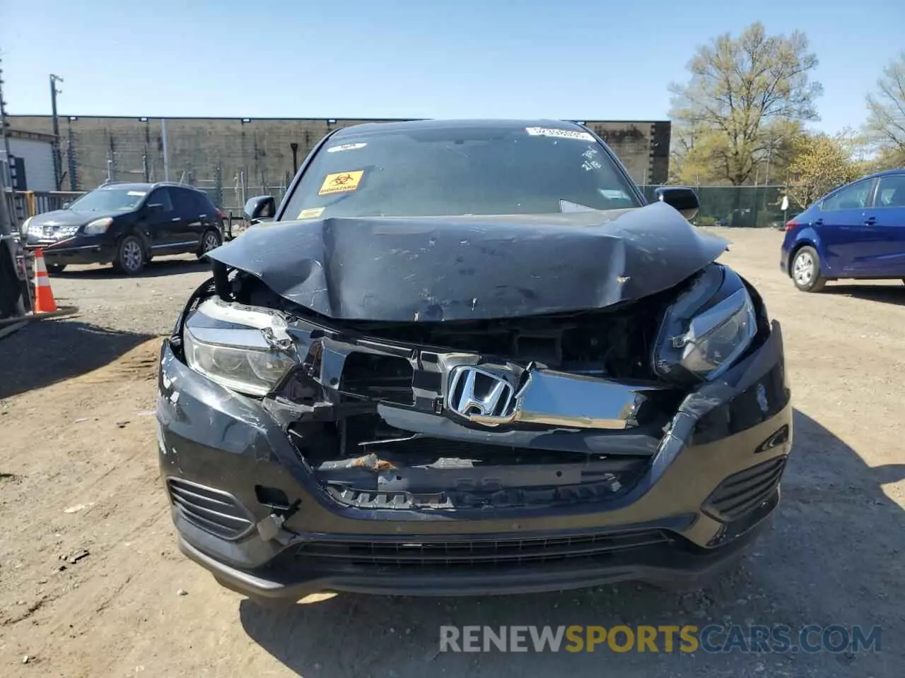 5 Photograph of a damaged car 3CZRU6H30KG724616 HONDA HR-V 2019