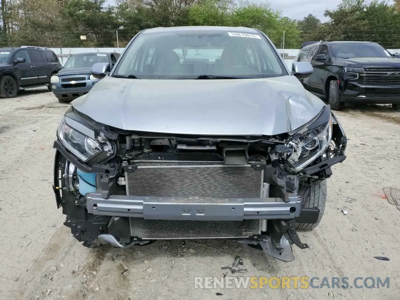 5 Photograph of a damaged car 3CZRU6H31KG716900 HONDA HR-V 2019