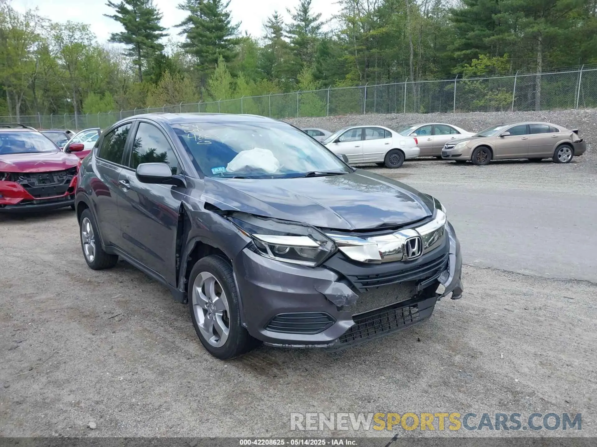 6 Фотография поврежденного автомобиля 3CZRU6H34KG724683 HONDA HR-V 2019
