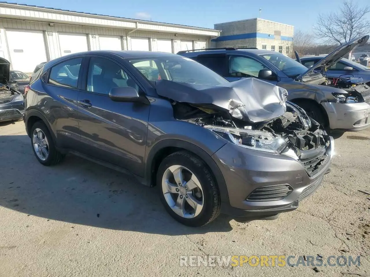 4 Фотография поврежденного автомобиля 3CZRU6H35KG702904 HONDA HR-V 2019