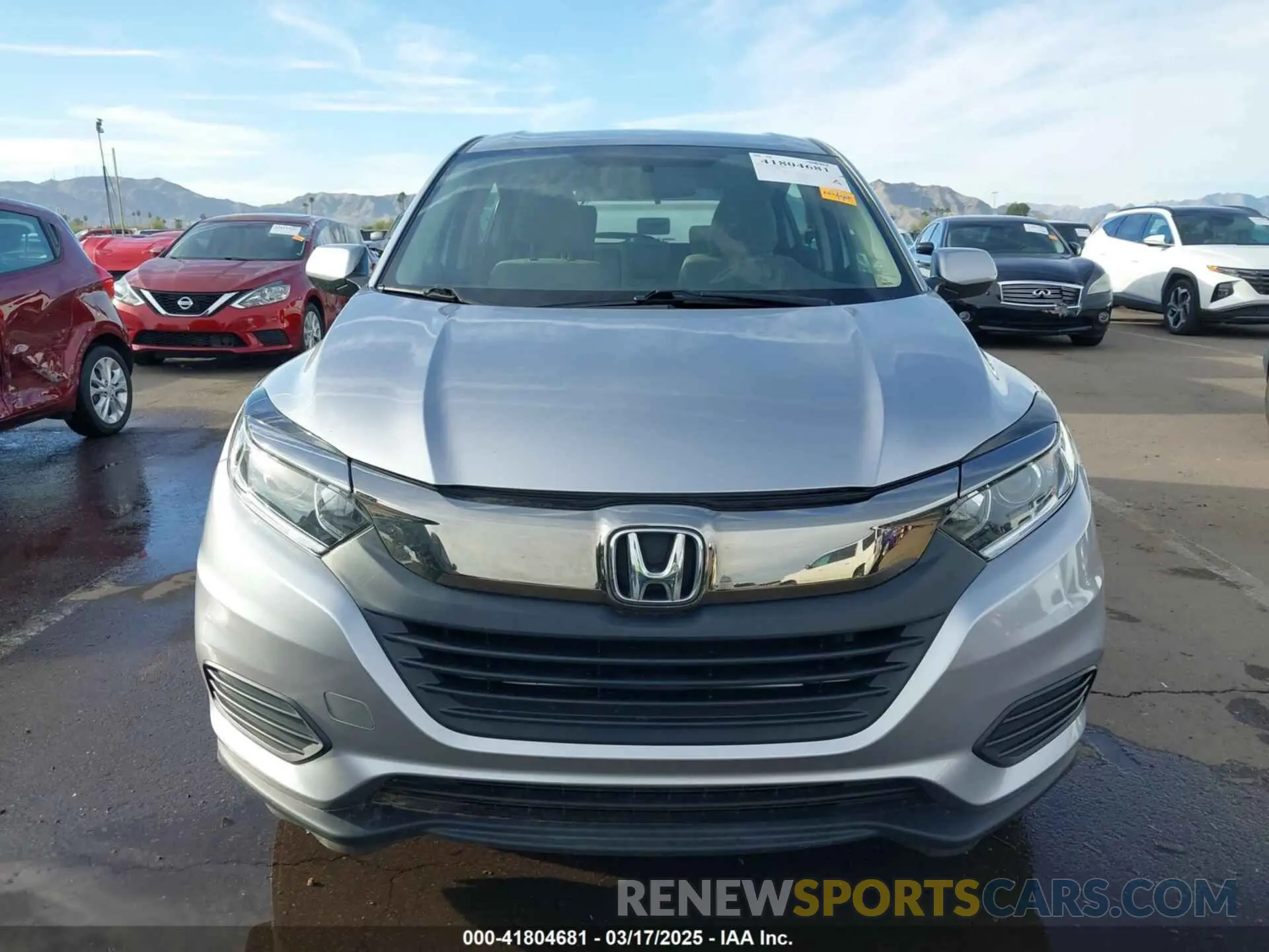 12 Фотография поврежденного автомобиля 3CZRU6H35KG705978 HONDA HR-V 2019