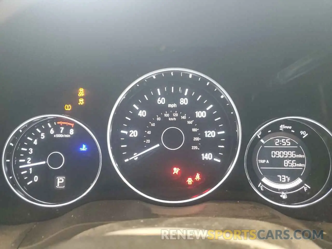 9 Photograph of a damaged car 3CZRU6H35KG707052 HONDA HR-V 2019