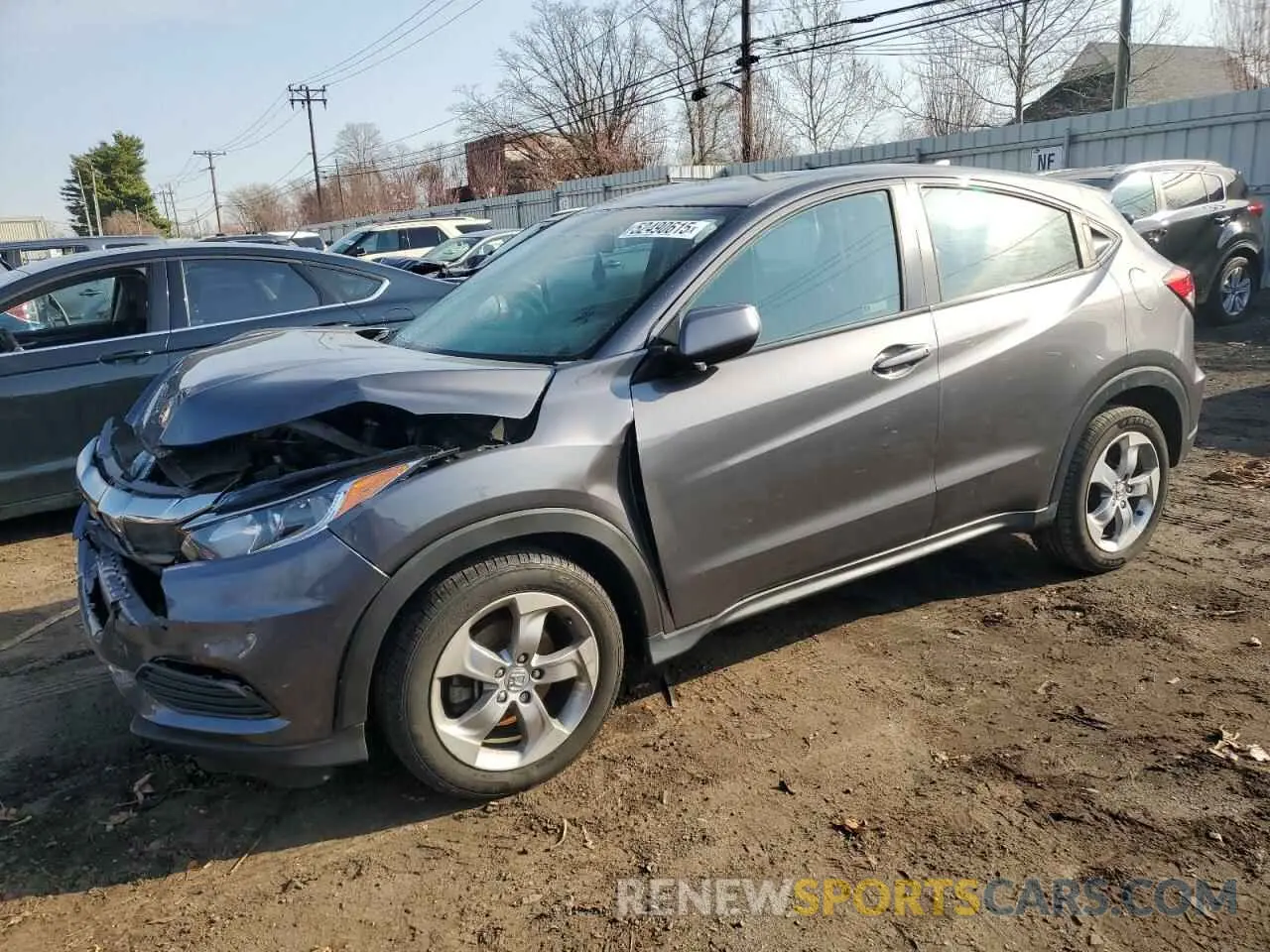 1 Photograph of a damaged car 3CZRU6H35KG711120 HONDA HR-V 2019