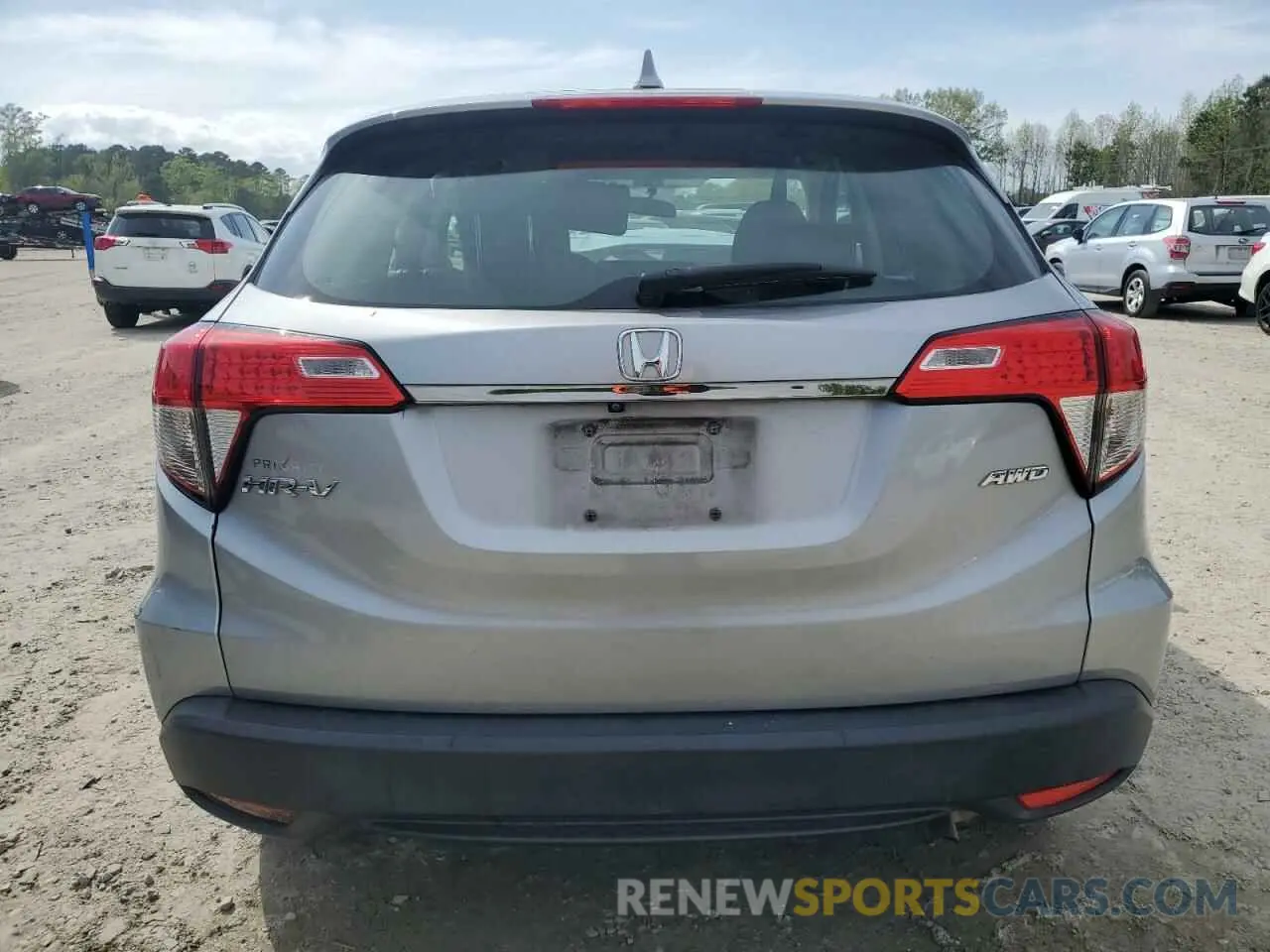 6 Фотография поврежденного автомобиля 3CZRU6H35KG719041 HONDA HR-V 2019