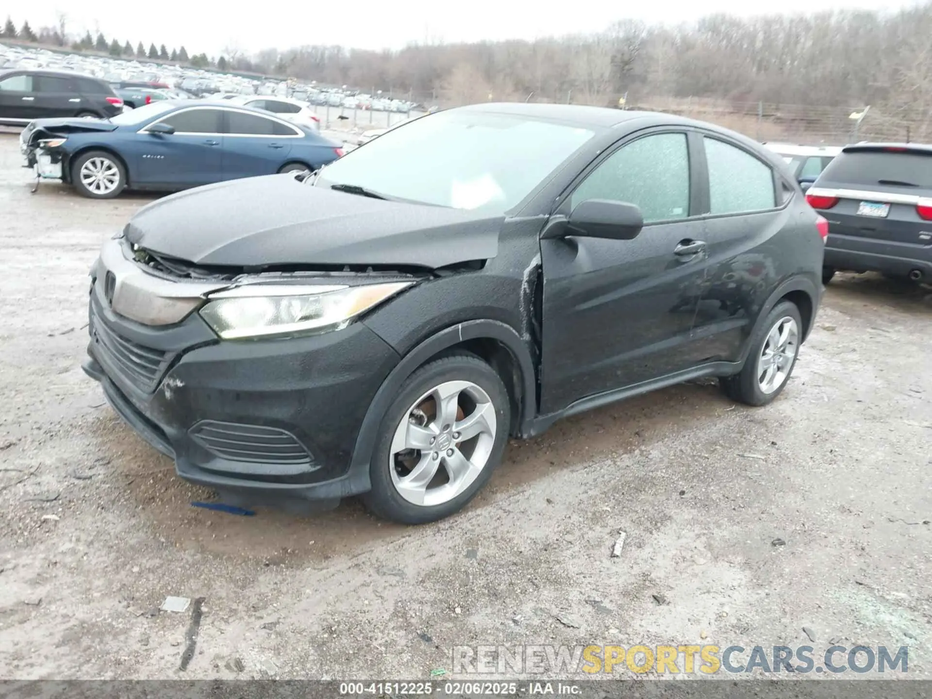 2 Фотография поврежденного автомобиля 3CZRU6H36KG718867 HONDA HR-V 2019