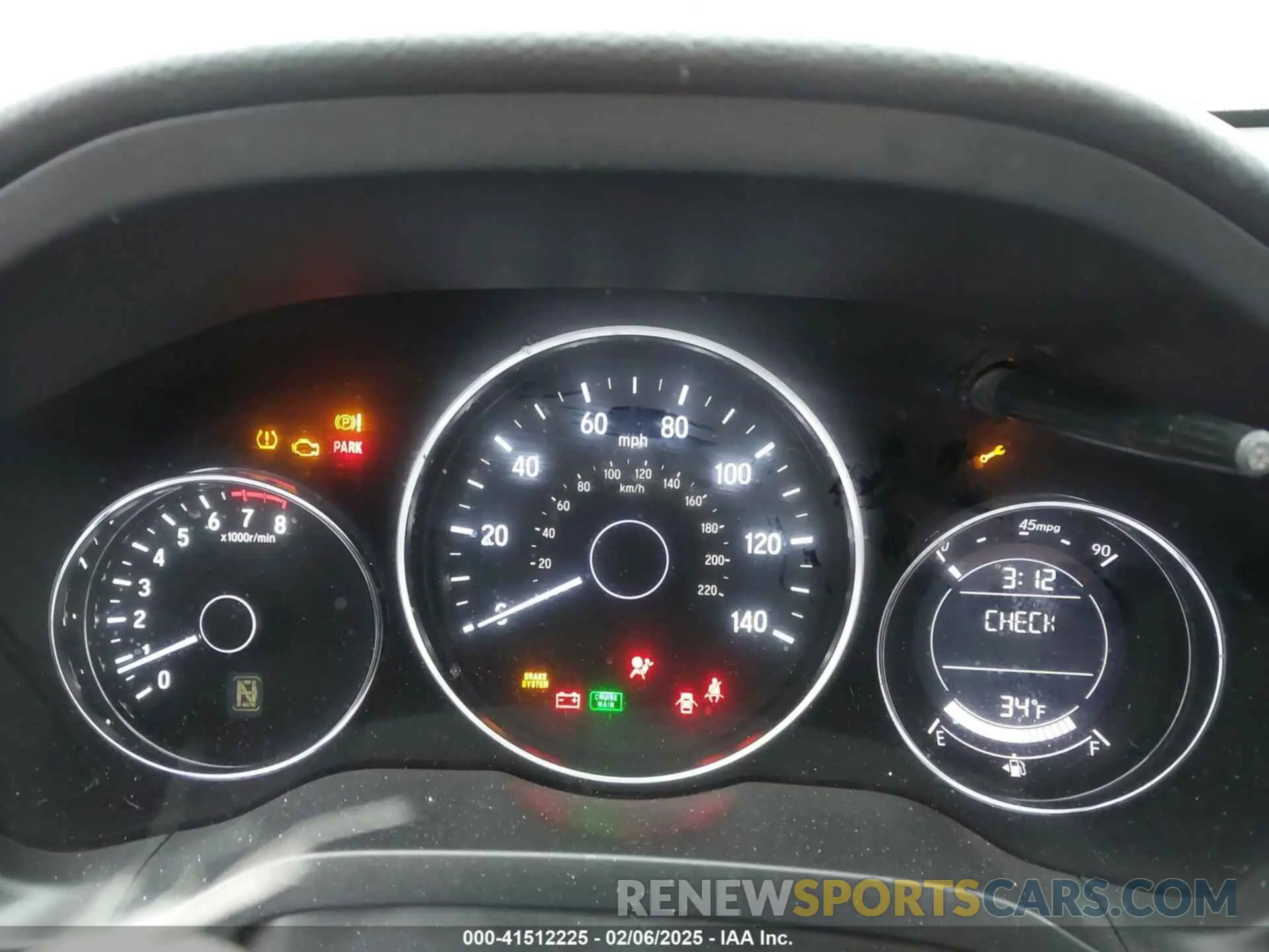 7 Фотография поврежденного автомобиля 3CZRU6H36KG718867 HONDA HR-V 2019