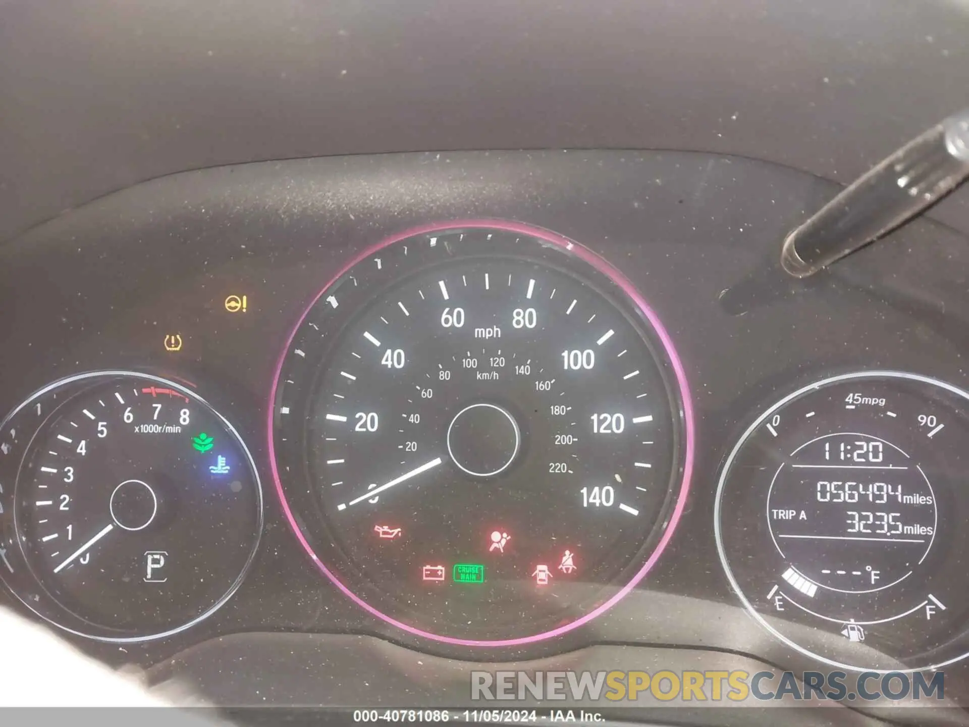 7 Photograph of a damaged car 3CZRU6H36KG731067 HONDA HR-V 2019