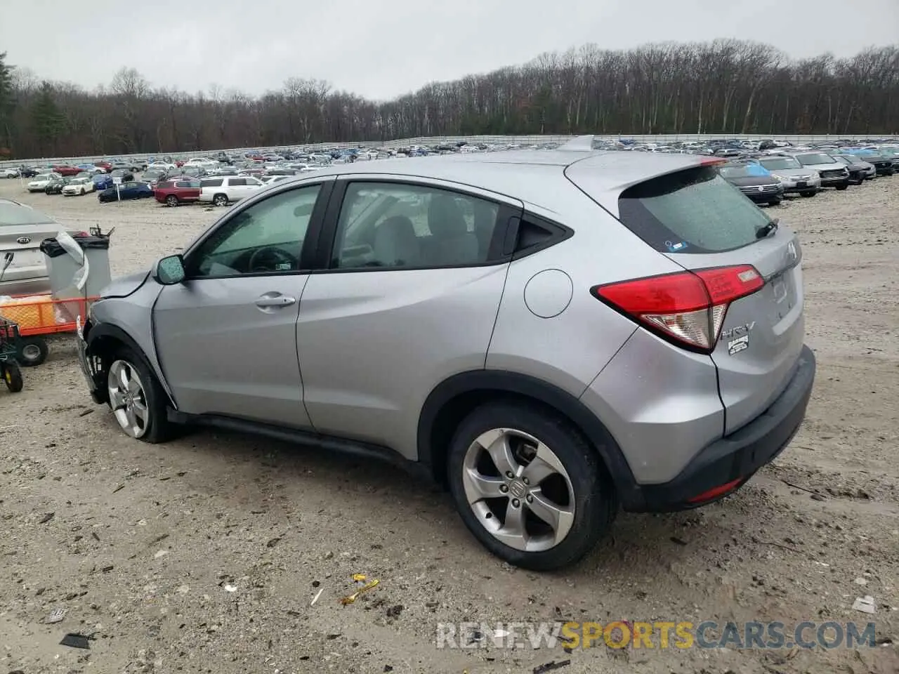 2 Photograph of a damaged car 3CZRU6H37KM728163 HONDA HR-V 2019