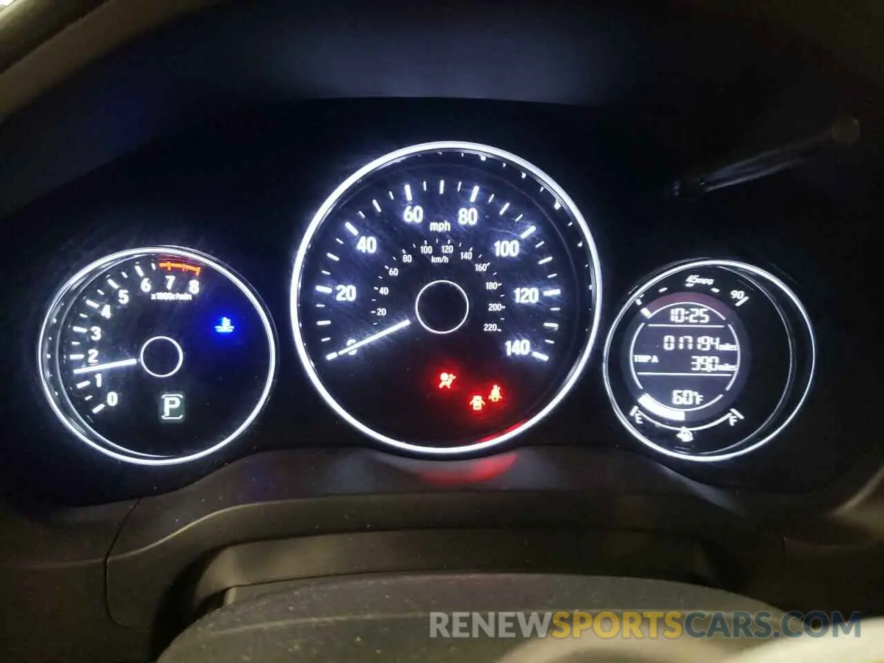 9 Photograph of a damaged car 3CZRU6H39KG724338 HONDA HR-V 2019