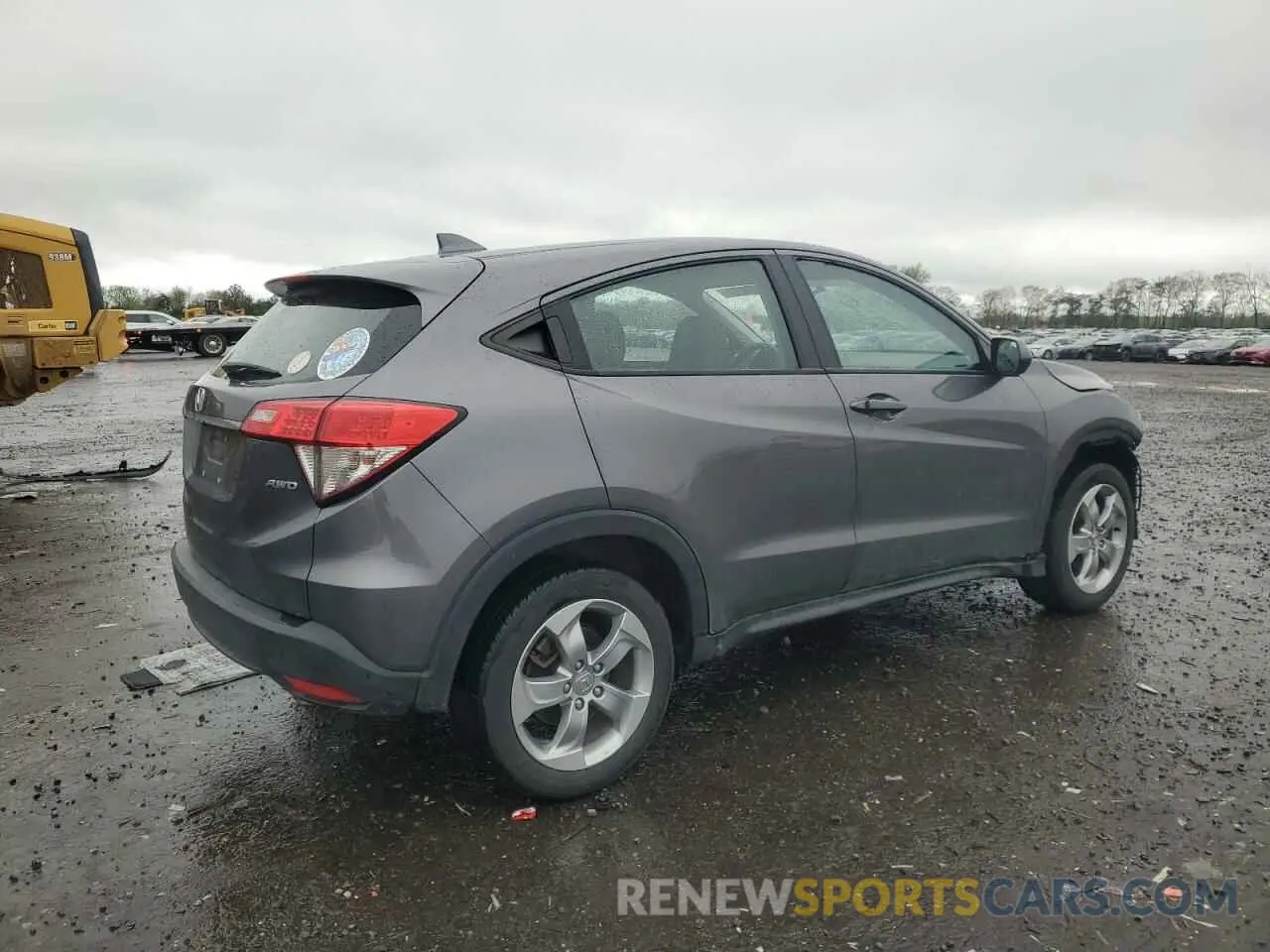 3 Photograph of a damaged car 3CZRU6H39KG727367 HONDA HR-V 2019