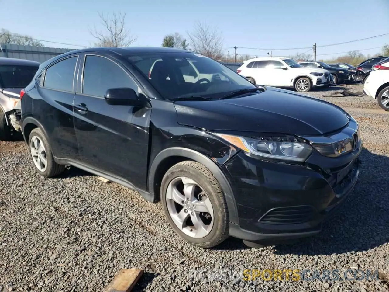4 Photograph of a damaged car 3CZRU6H3XKG732660 HONDA HR-V 2019