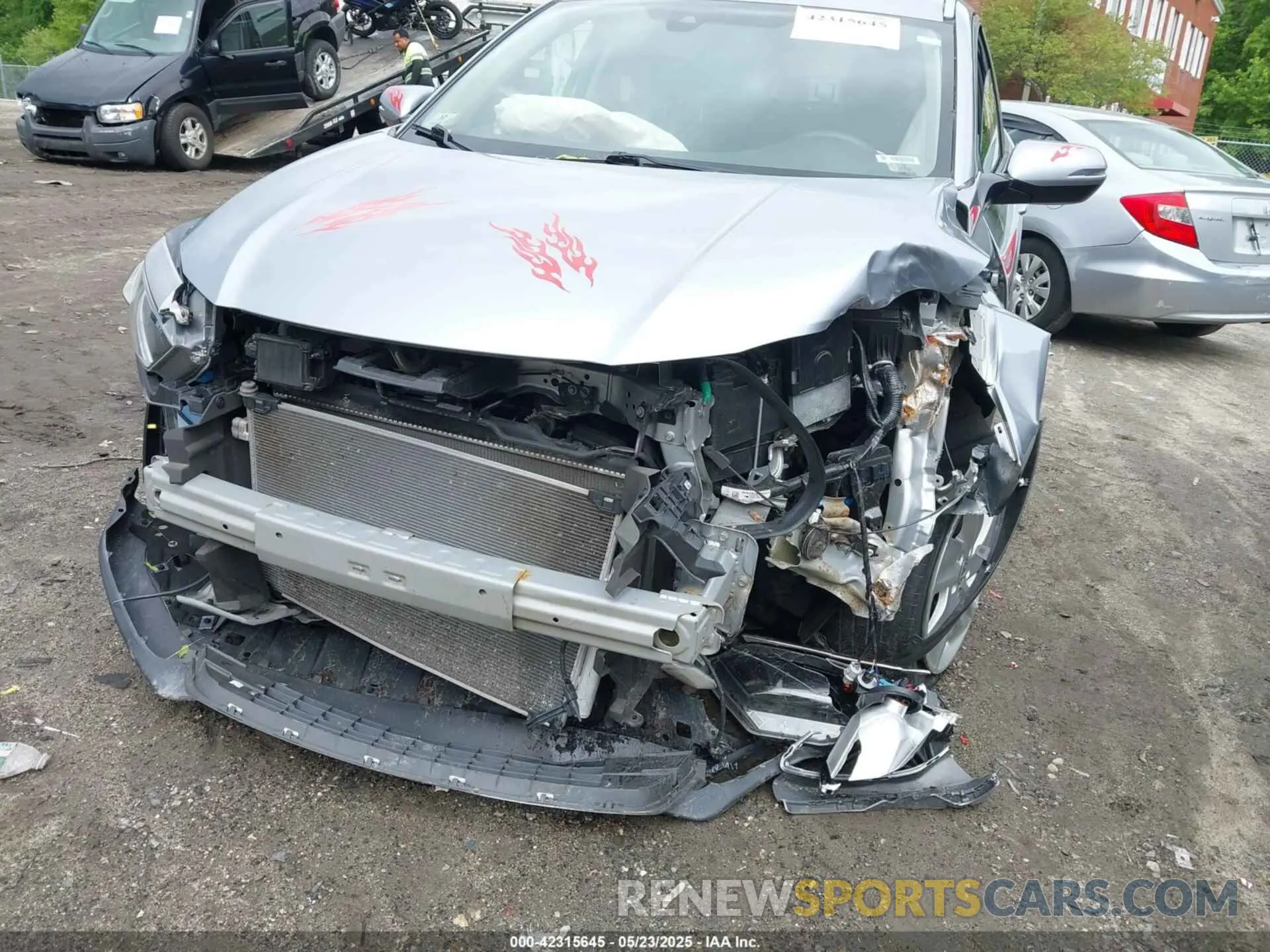 6 Photograph of a damaged car 3CZRU6H52KM713815 HONDA HR-V 2019