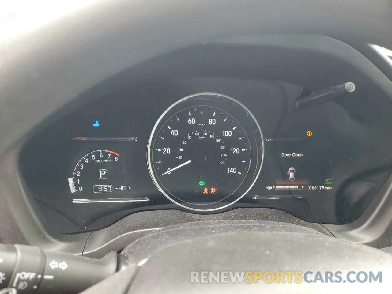 9 Фотография поврежденного автомобиля 3CZRU6H54KM726338 HONDA HR-V 2019