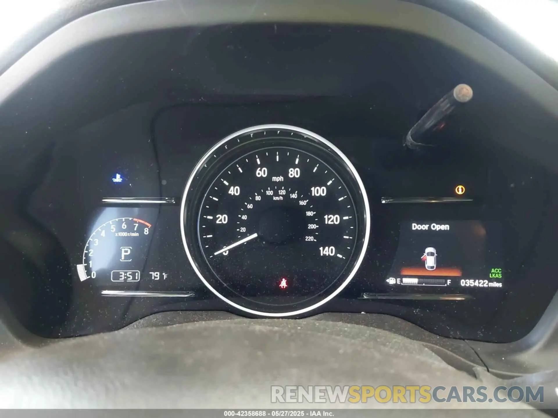 7 Photograph of a damaged car 3CZRU6H54KM741731 HONDA HR-V 2019