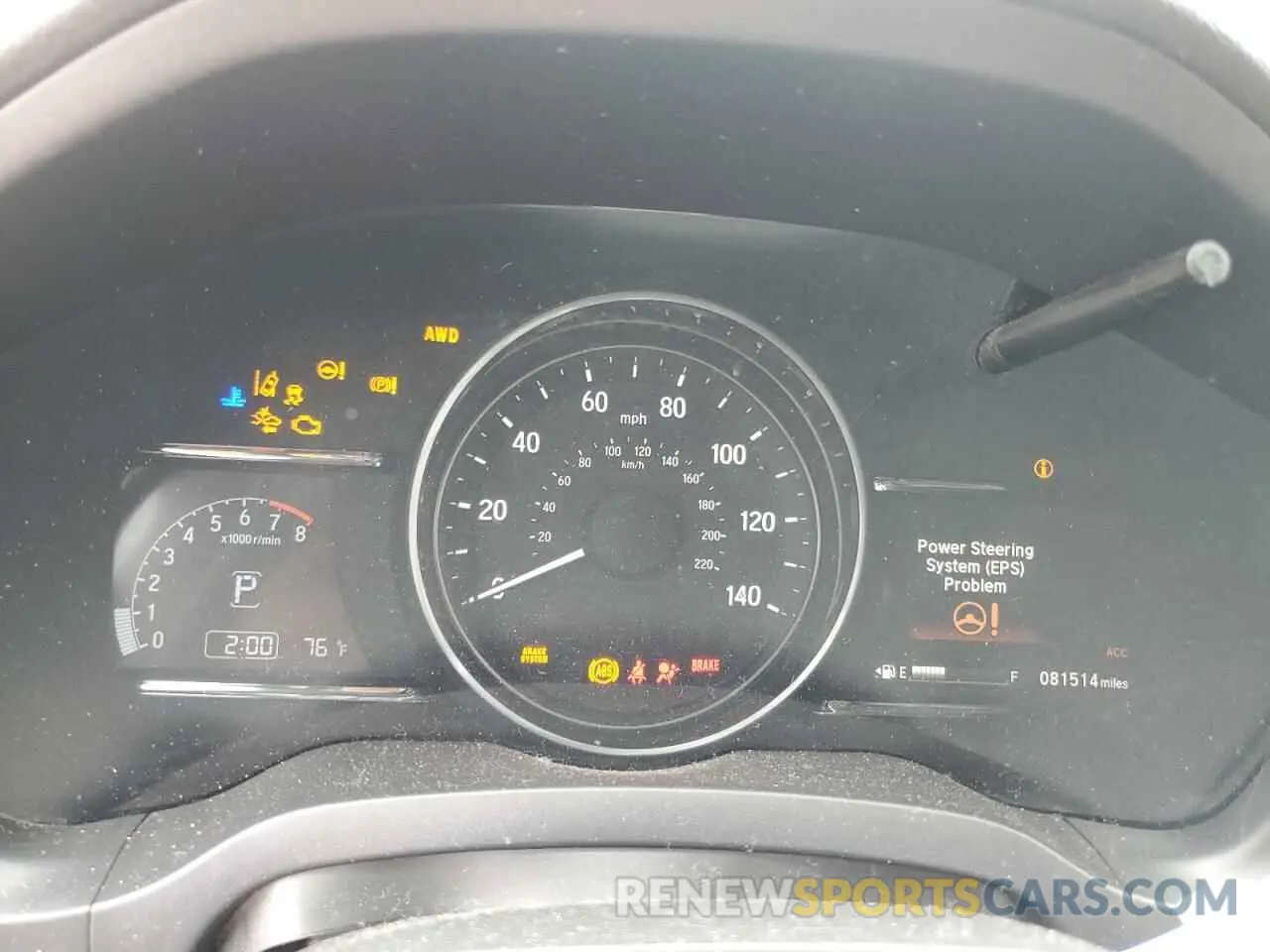 9 Фотография поврежденного автомобиля 3CZRU6H56KM725269 HONDA HR-V 2019