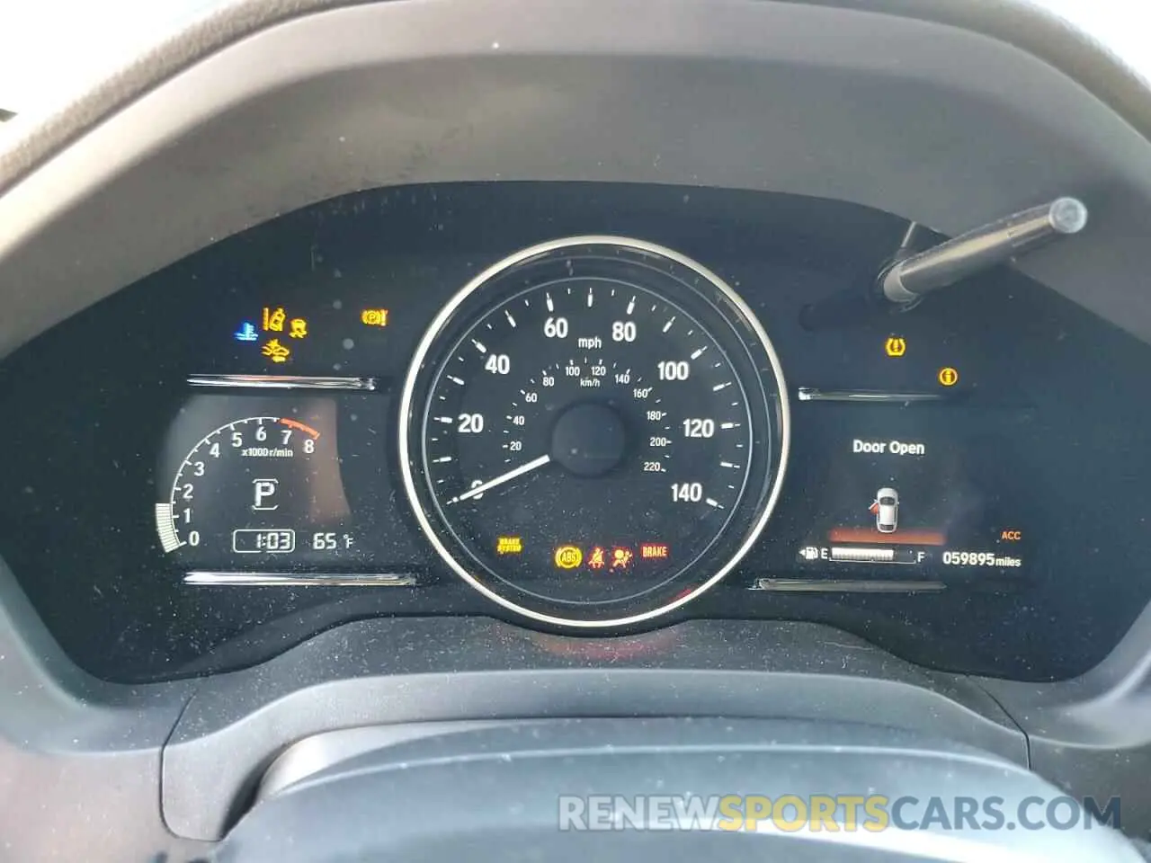 9 Photograph of a damaged car 3CZRU6H56KM740970 HONDA HR-V 2019