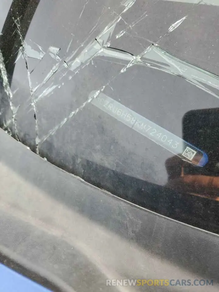 13 Photograph of a damaged car 3CZRU6H58KM724043 HONDA HR-V 2019