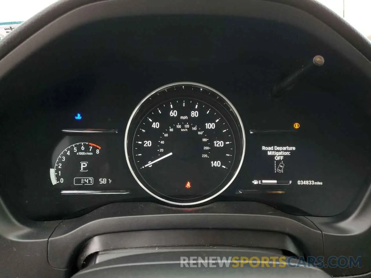9 Photograph of a damaged car 3CZRU6H59KM724035 HONDA HR-V 2019